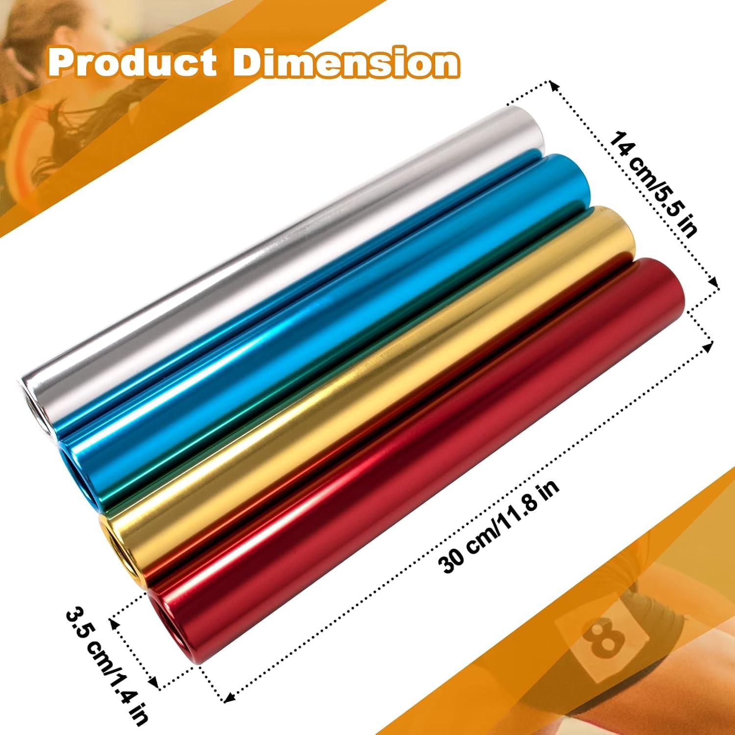 Conjunto de 4 Testigos de Relevo Supvision Aluminio Livianos