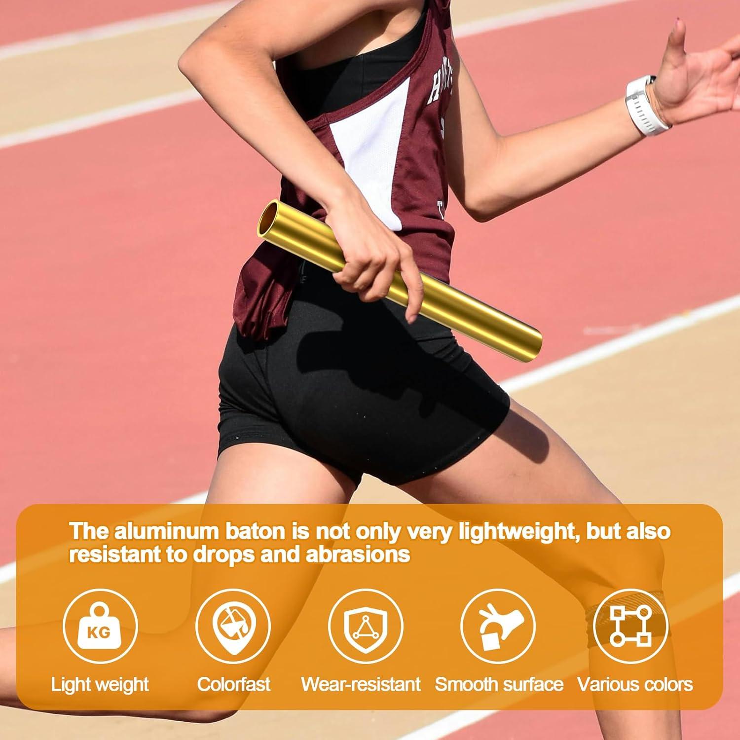 Conjunto de 4 Testigos de Relevo Supvision Aluminio Livianos