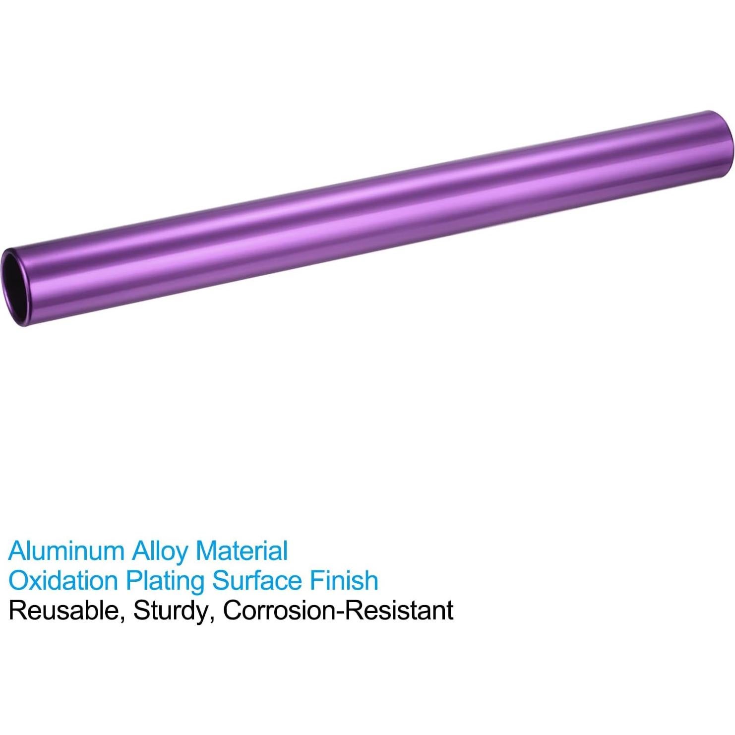 Testigo de Relevo PATIKIL Aluminio 30cm Resistente Púrpura