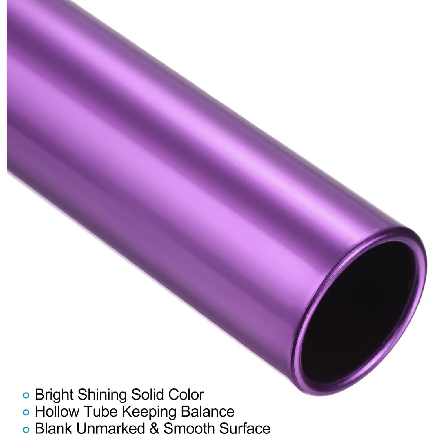 Testigo de Relevo PATIKIL Aluminio 30cm Resistente Púrpura