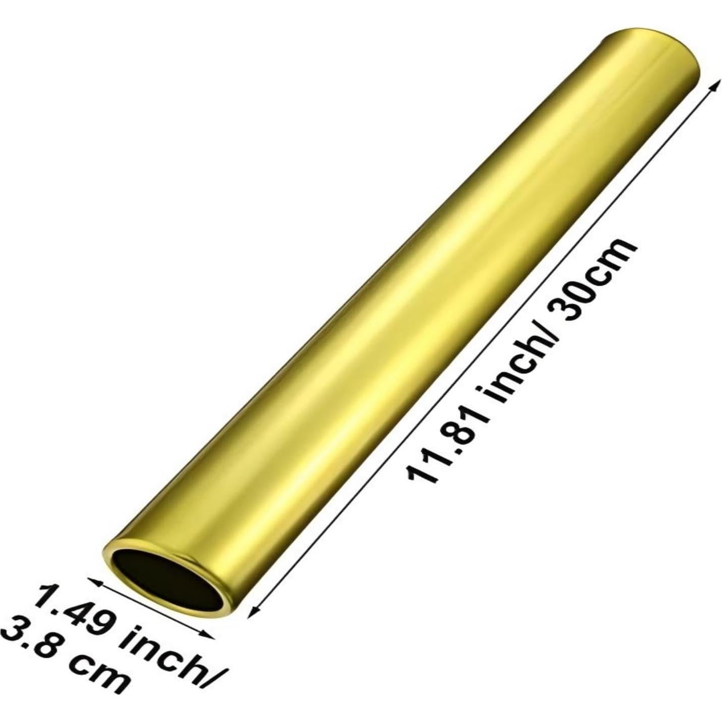 Testigos de Relevo de Aluminio Zhehao 3 Piezas 30 cm