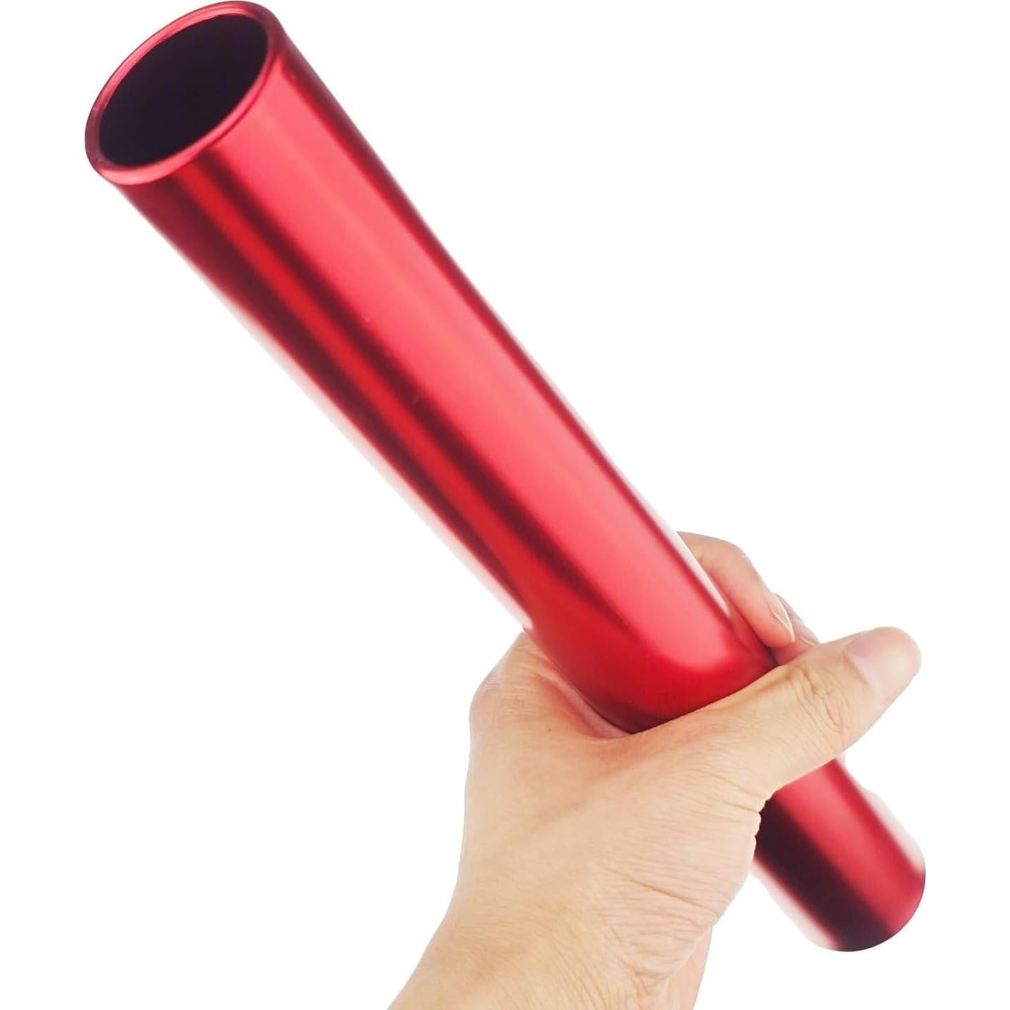 7 Bastones de Relevo de Aluminio Zelerdo 30 cm - Colores Variados