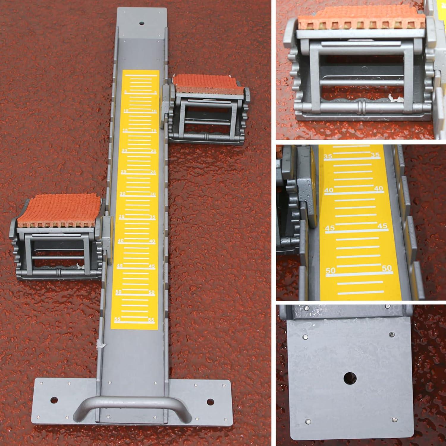 Bloques de Salida de Aluminio Supvision 35in Ajustables Amarillo