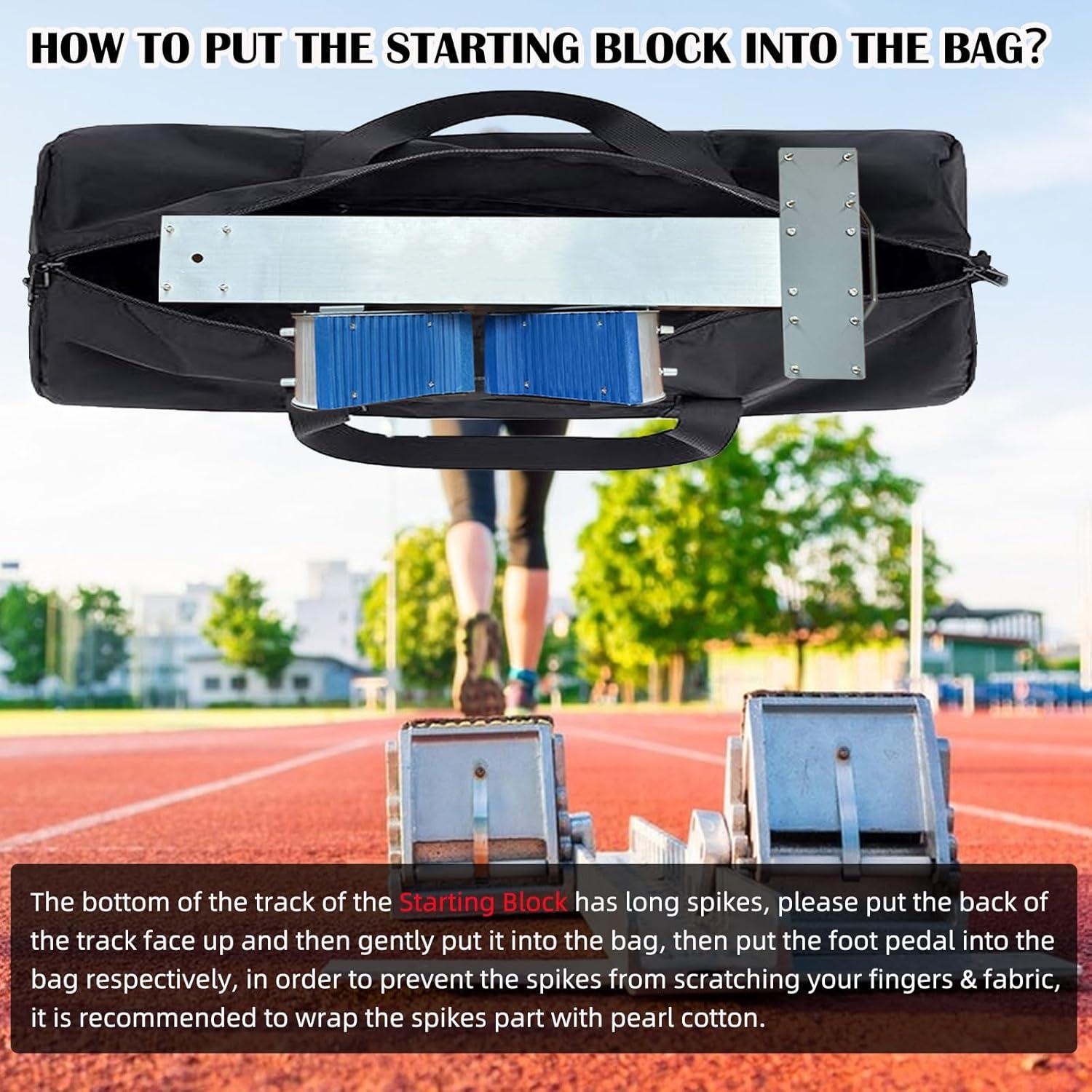 Bloques de Salida para Atletismo Supvision 63.5cm Ajustables