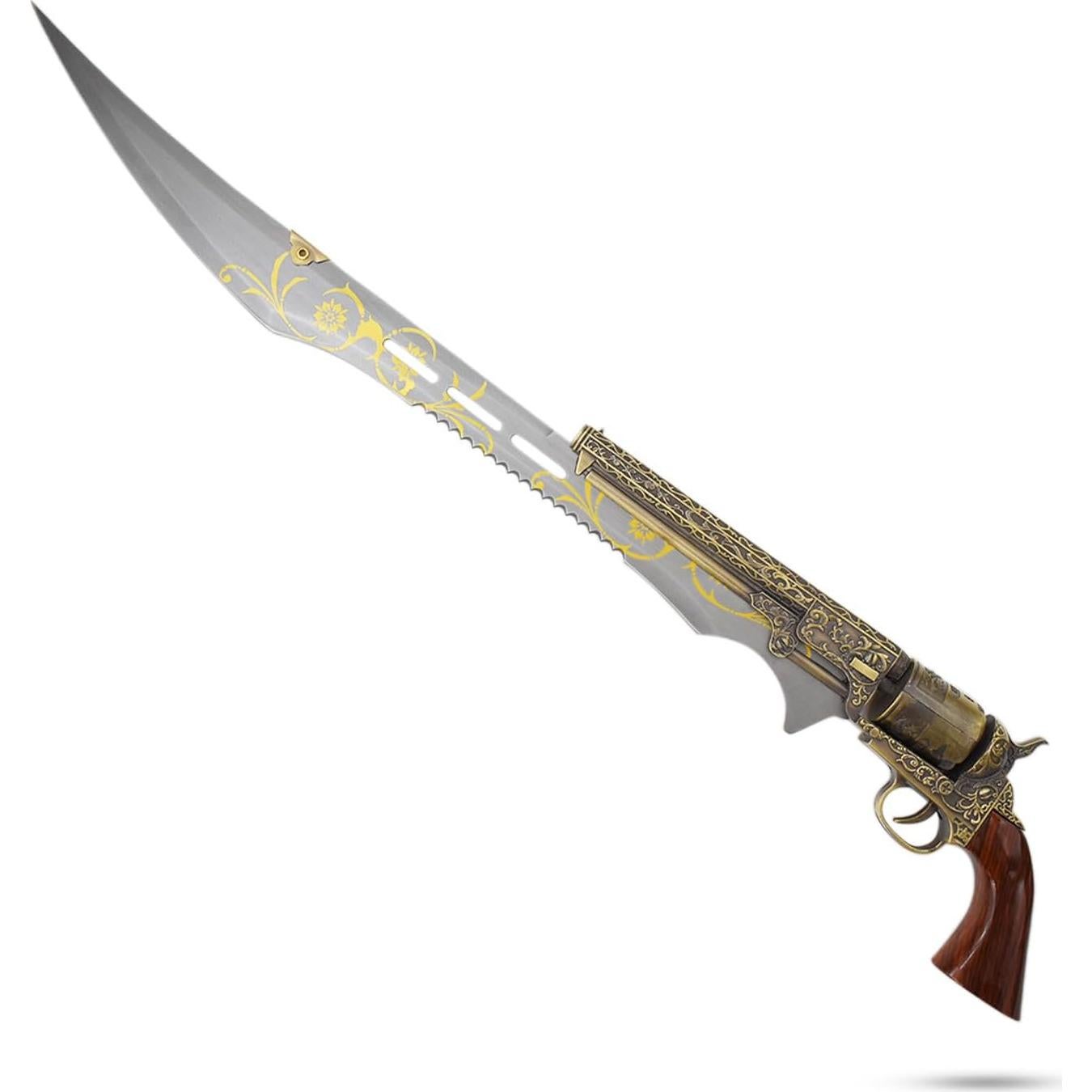 Espada Revolver Decorativa Master USA 68.58 cm Acero Inoxidable