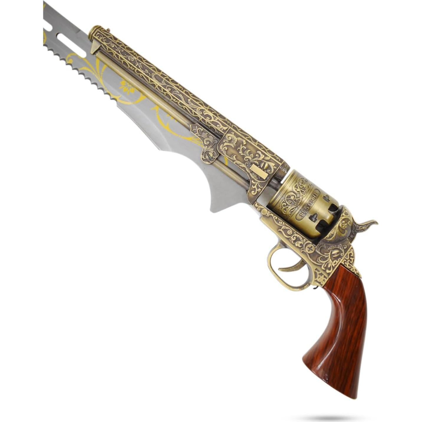 Espada Revolver Decorativa Master USA 68.58 cm Acero Inoxidable