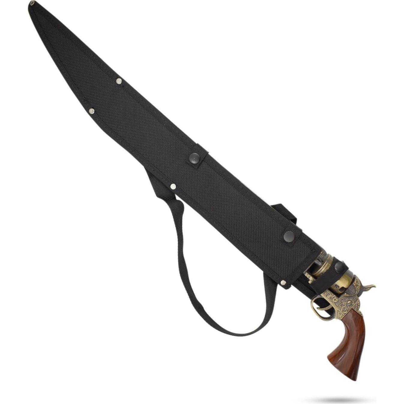 Espada Revolver Decorativa Master USA 68.58 cm Acero Inoxidable