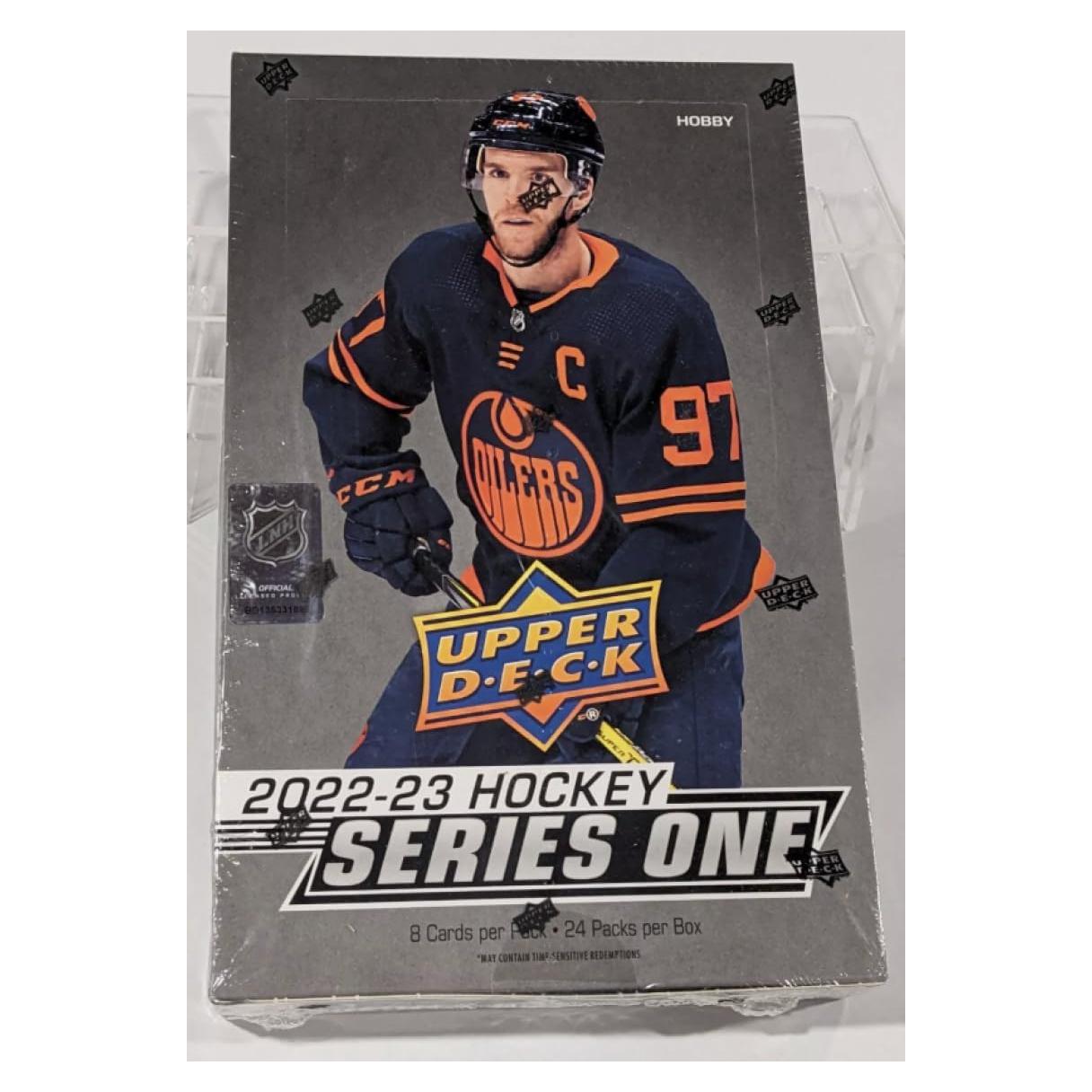 Caja de Hobby NHL Upper Deck Serie 1 2022-23 - 24 Paquetes