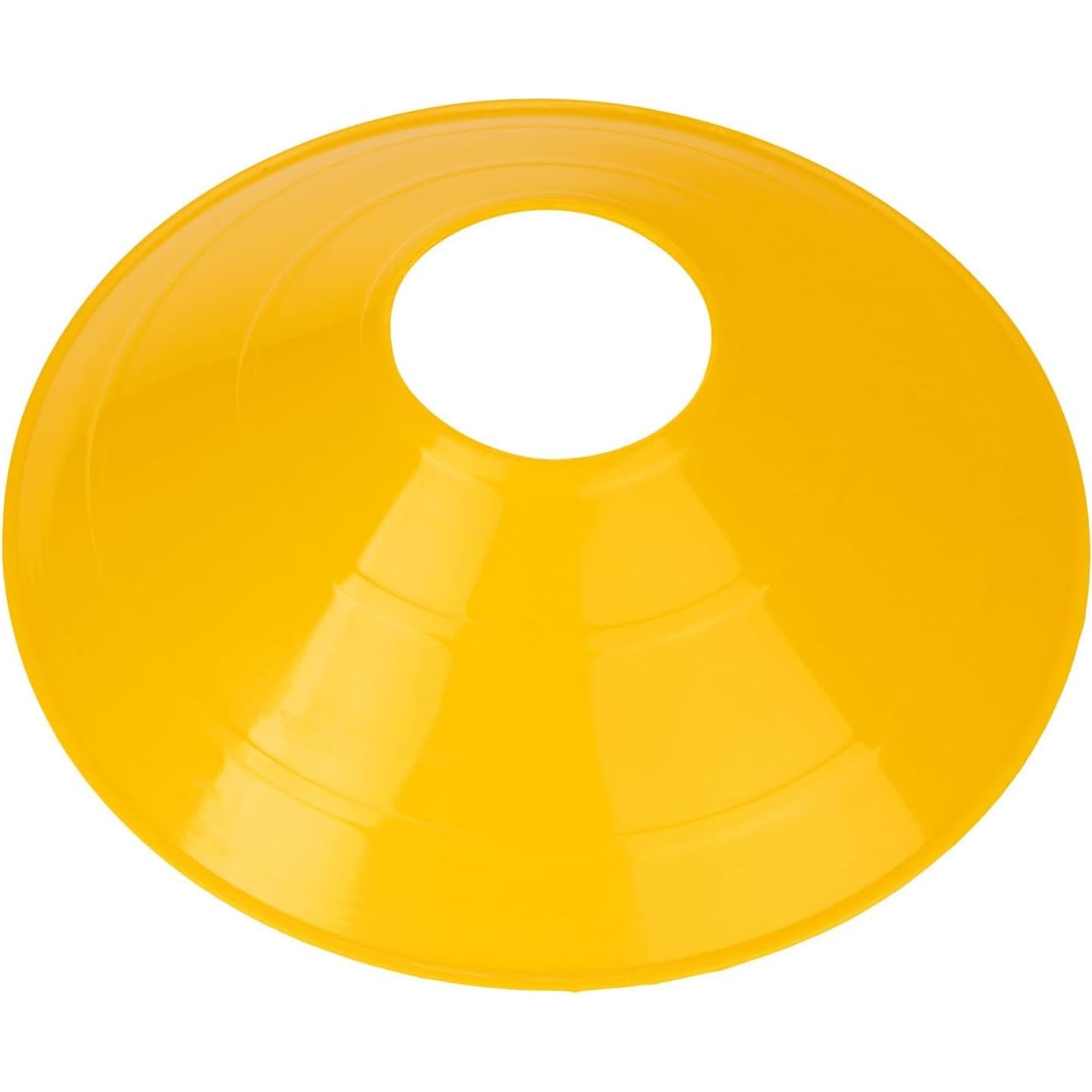 Conjunto de 25 Conos Amarillos Champion Sports con Bolsa