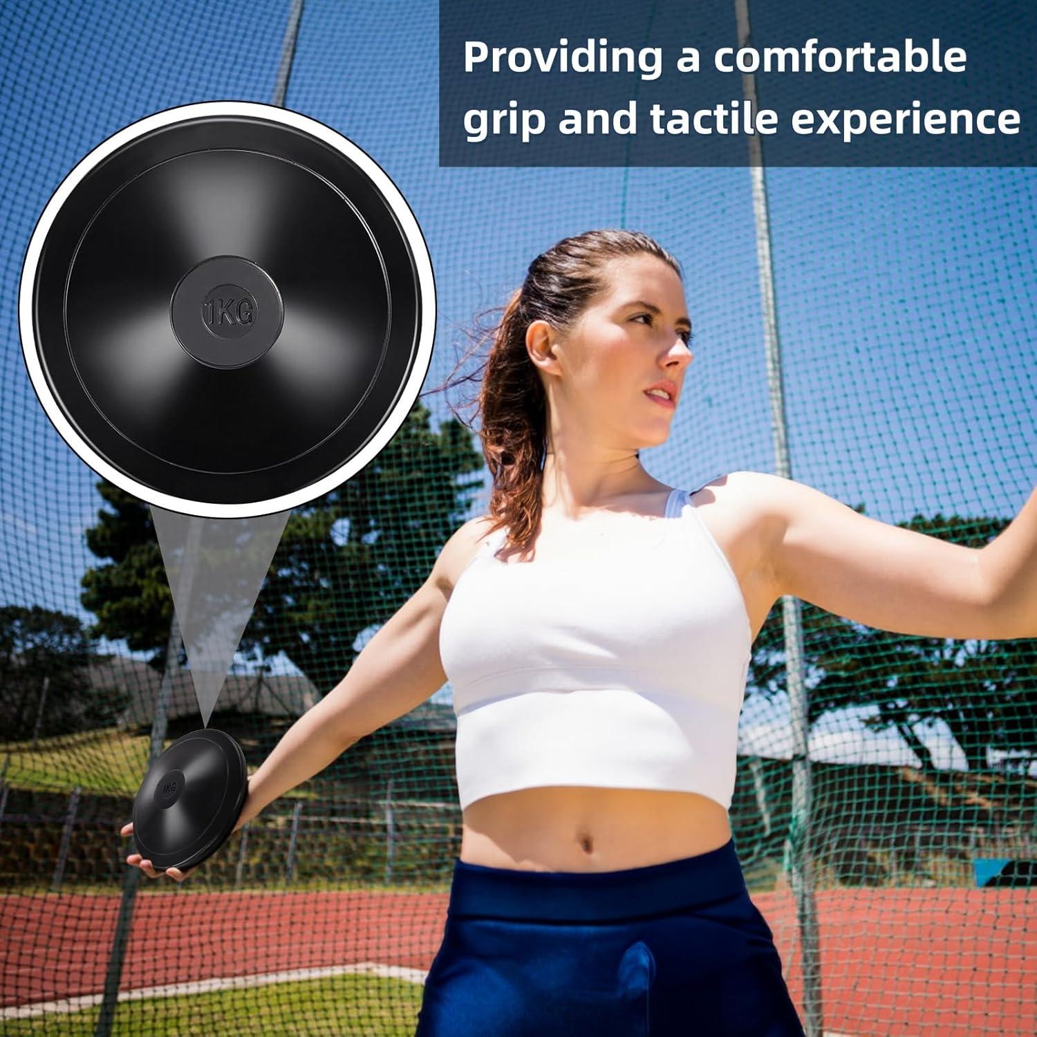 Juego de 2 Discos y Bala de Peso Covzoe 4 kg y 1 kg