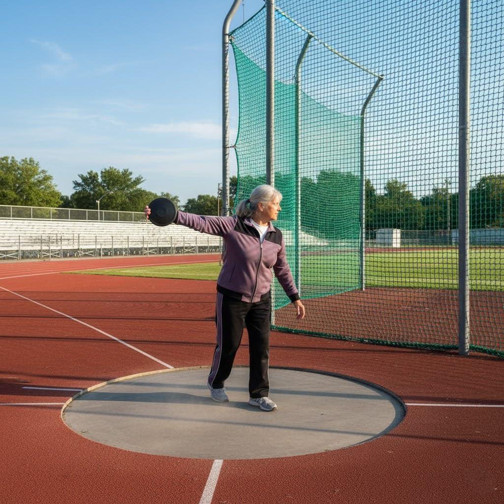 Disco de Goma Negro PORT A PIT 1 kg Económico Escolar