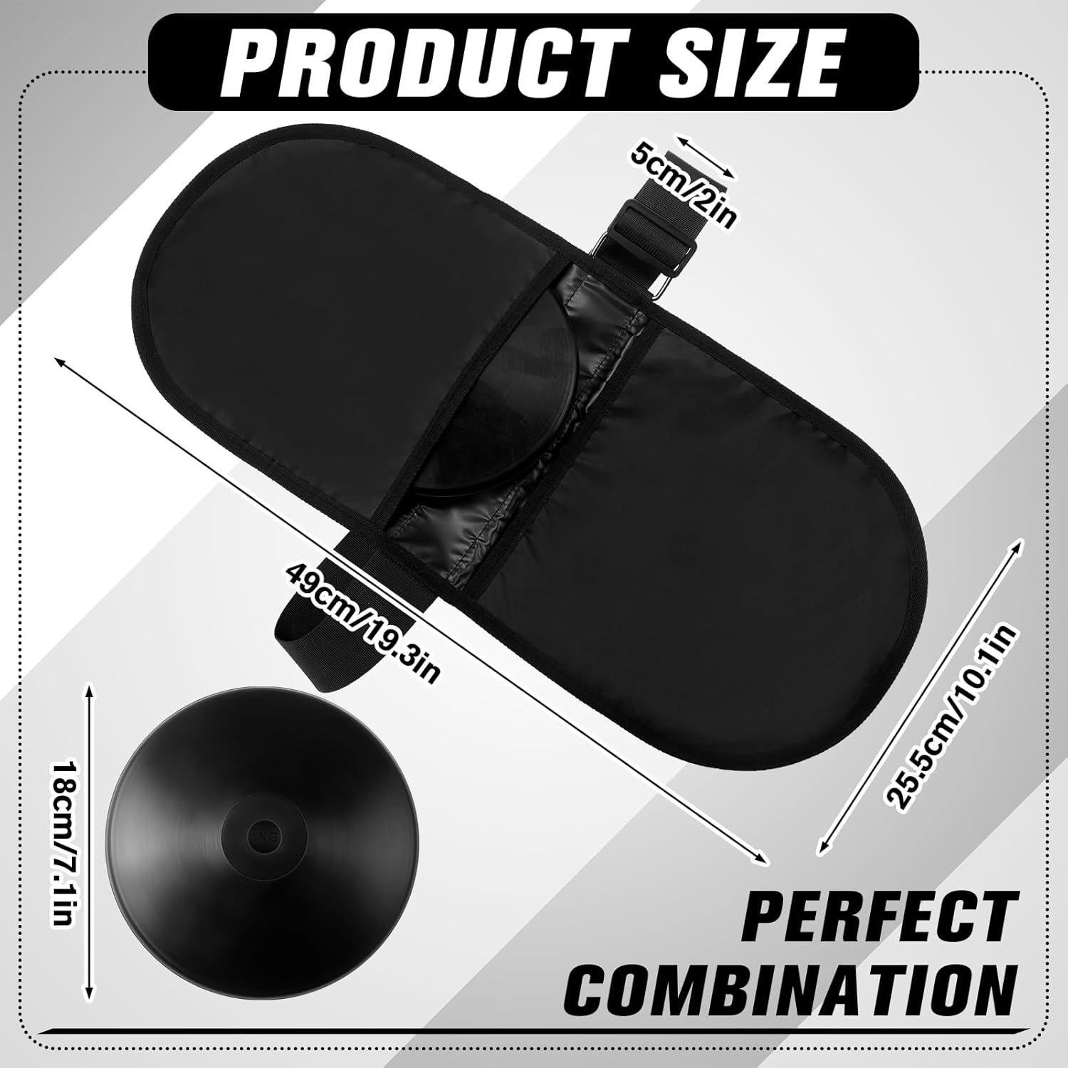 Disco de Lanzamiento ShinyRelief 1kg con Bolsa de Transporte