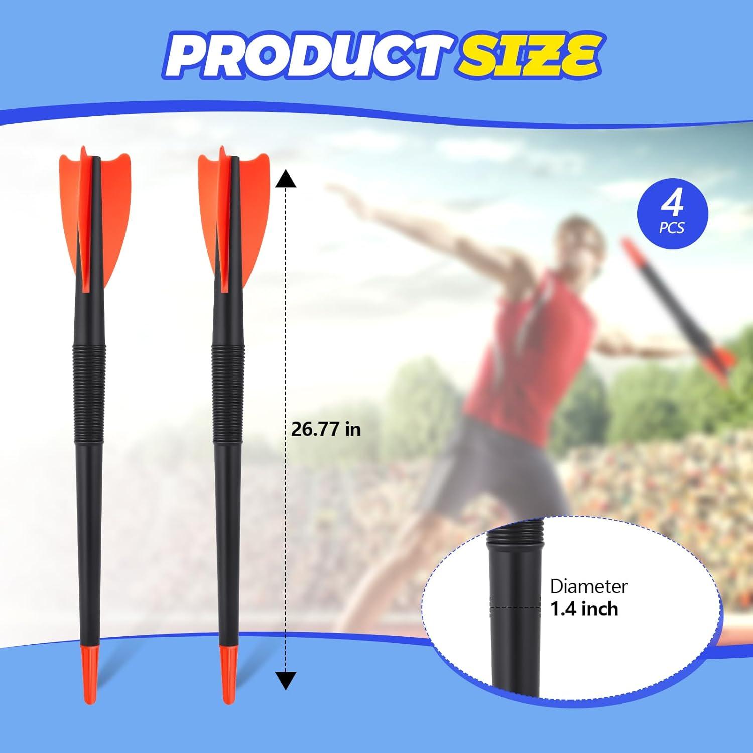 Javelinas de Entrenamiento Wettarn 300g - 4 Piezas para Niños