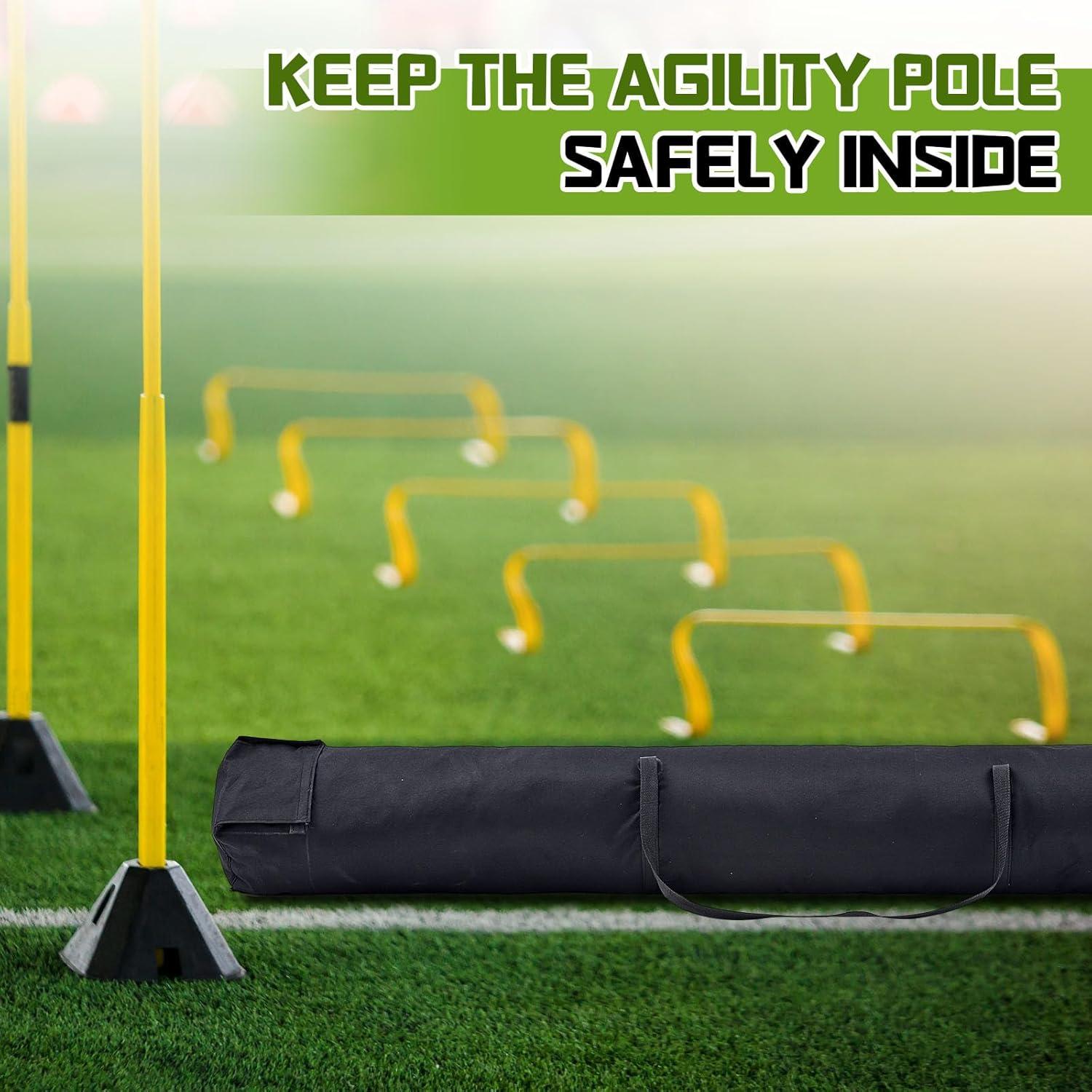 Bolsa de Almacenamiento para Postes de Agilidad Dansydaisy 1.83m
