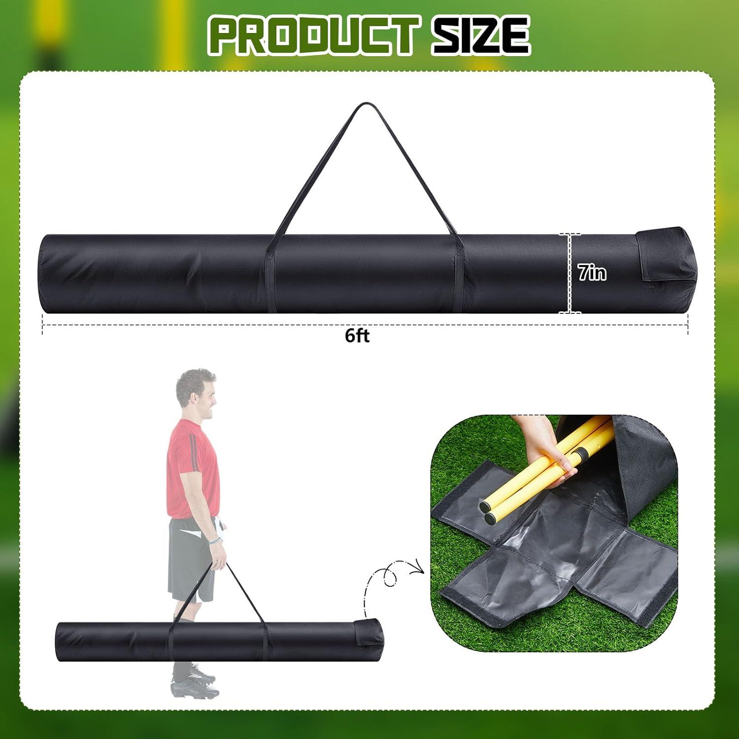 Bolsa de Almacenamiento para Postes de Agilidad Dansydaisy 1.83m
