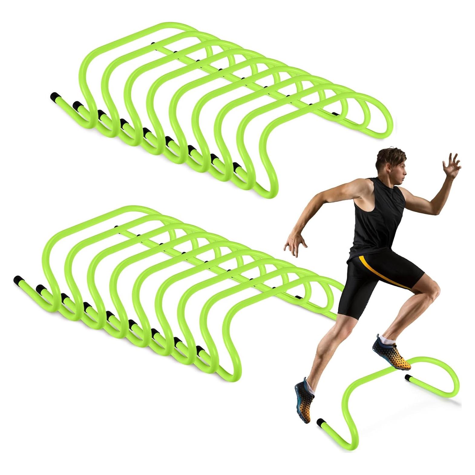 Vallas de Velocidad Wettarn 18 Pcs 15.24 cm Entrenamiento Agilidad