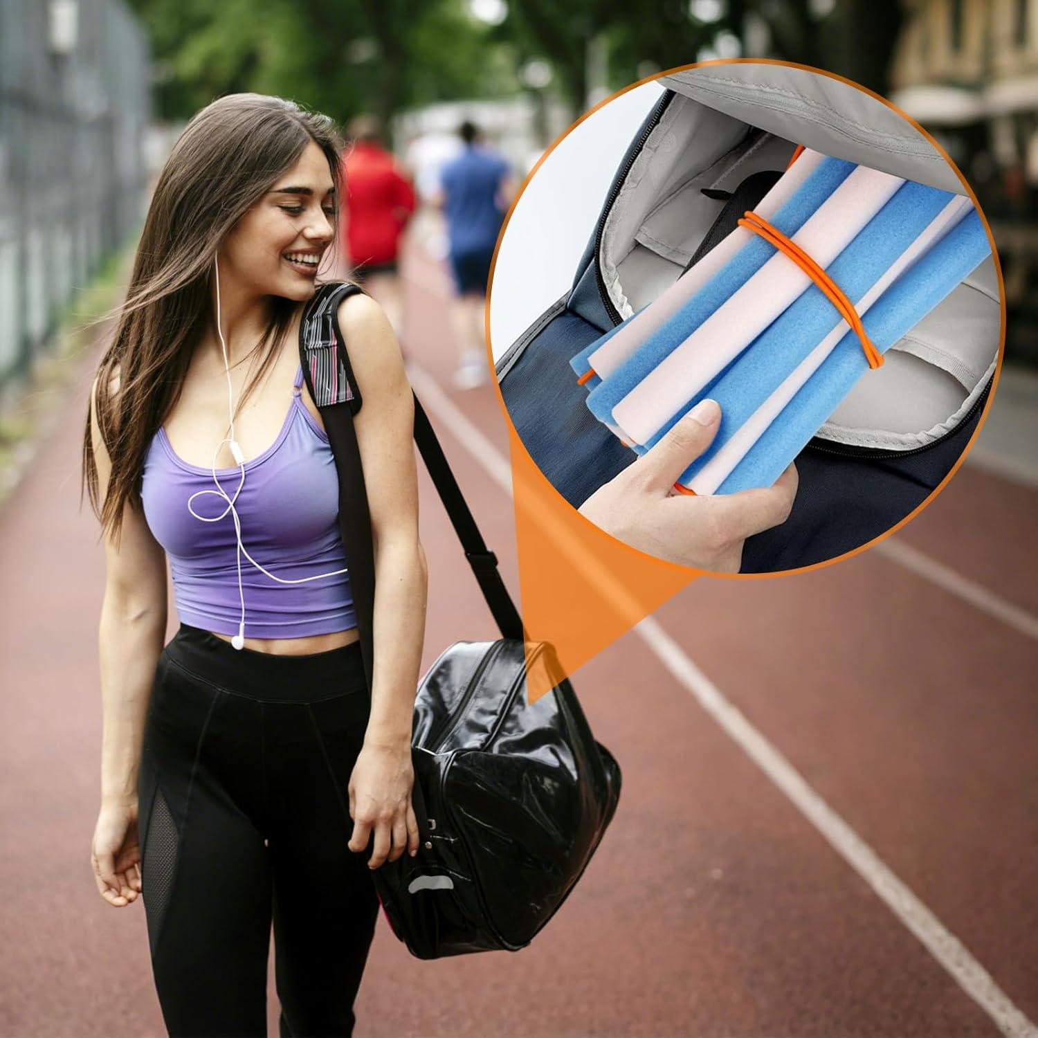 Paquete de 2 Barras Elásticas Meiqidi 10 m Ajustables para Salto