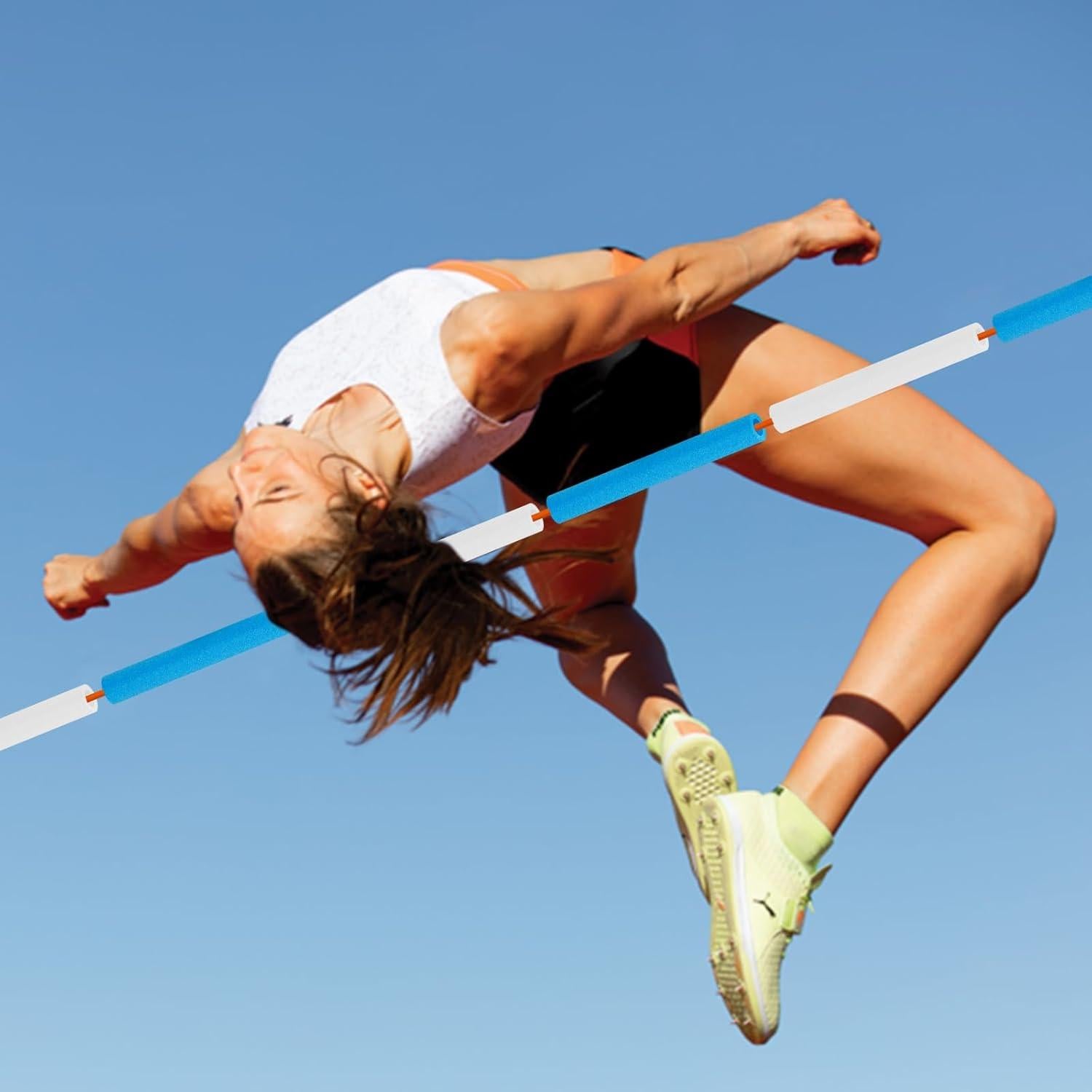 Paquete de 2 Barras Elásticas Meiqidi 10 m Ajustables para Salto