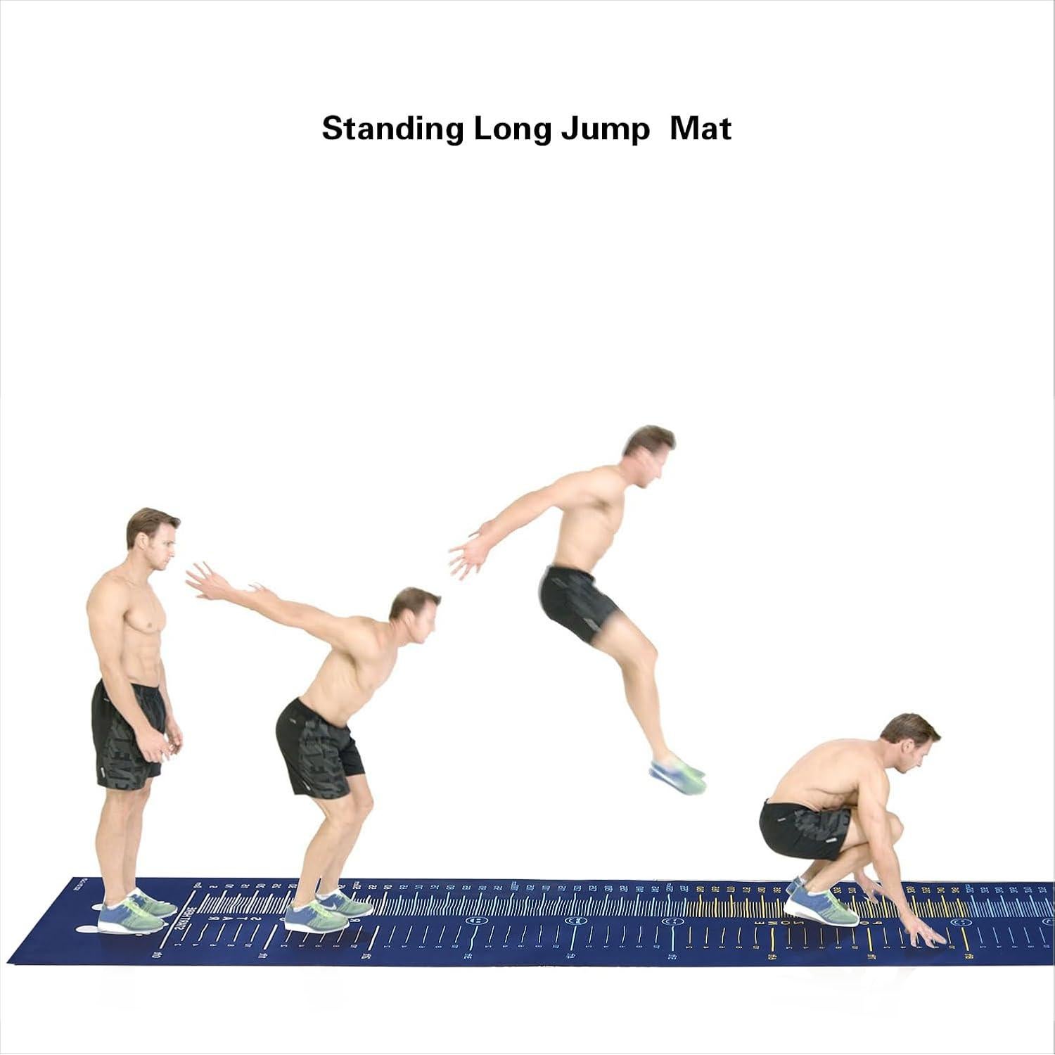 Alfombra de Salto Largo Newzela 3.66m x 0.80m Antideslizante