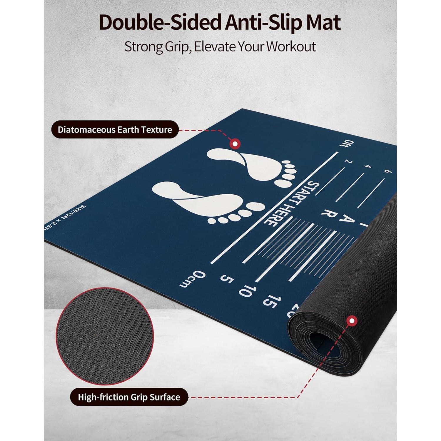 Alfombra de Salto Largo Newzela 3.66m x 0.80m Antideslizante