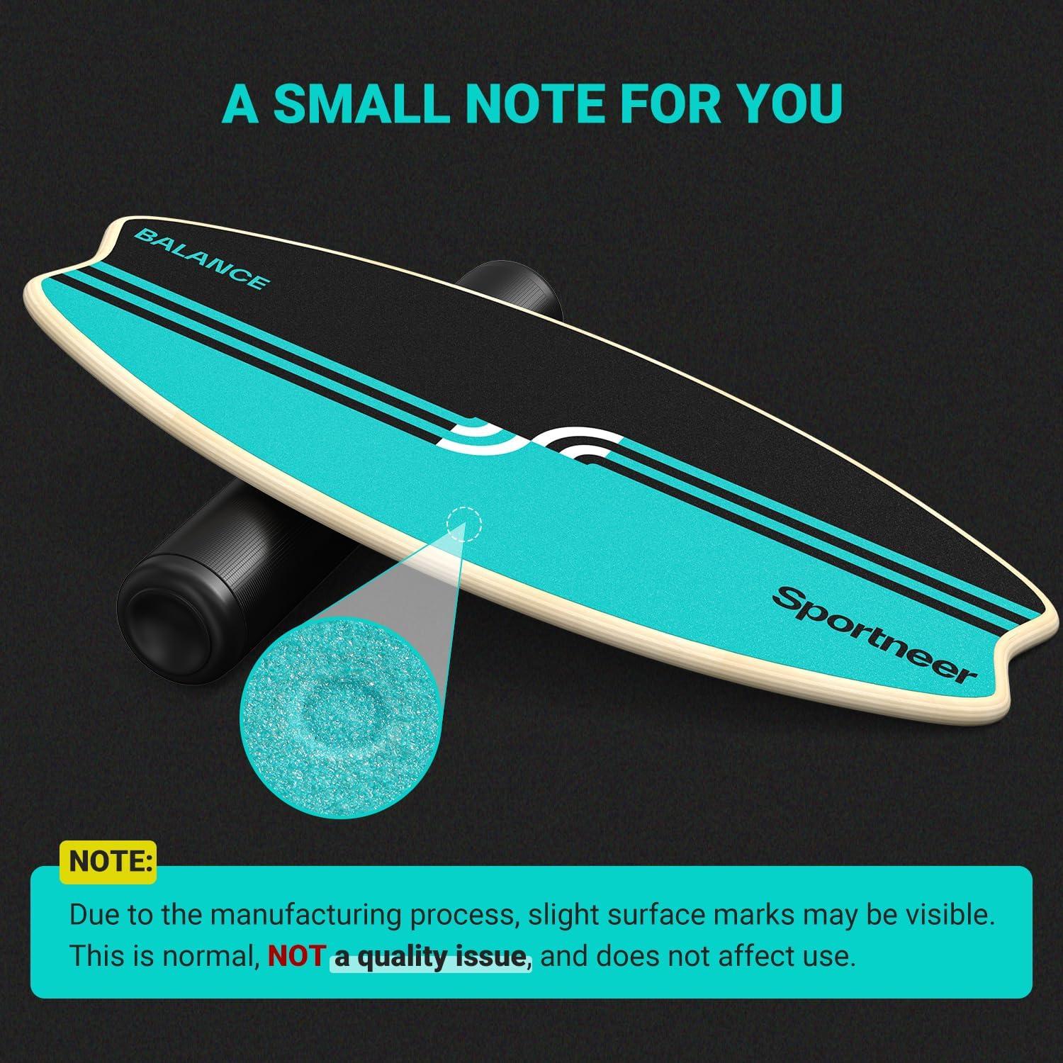 Tablero de Equilibrio Sportneer - Antideslizante 81.3x36.1cm