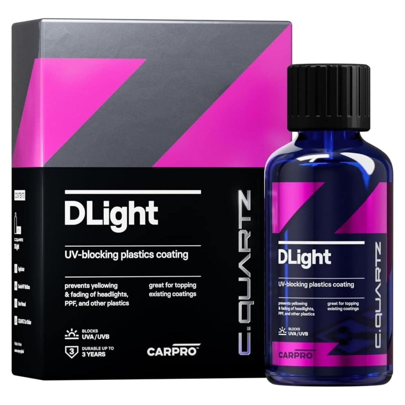 CARPRO CQUARTZ DLight 30ml - Recubrimiento Cerámico UV