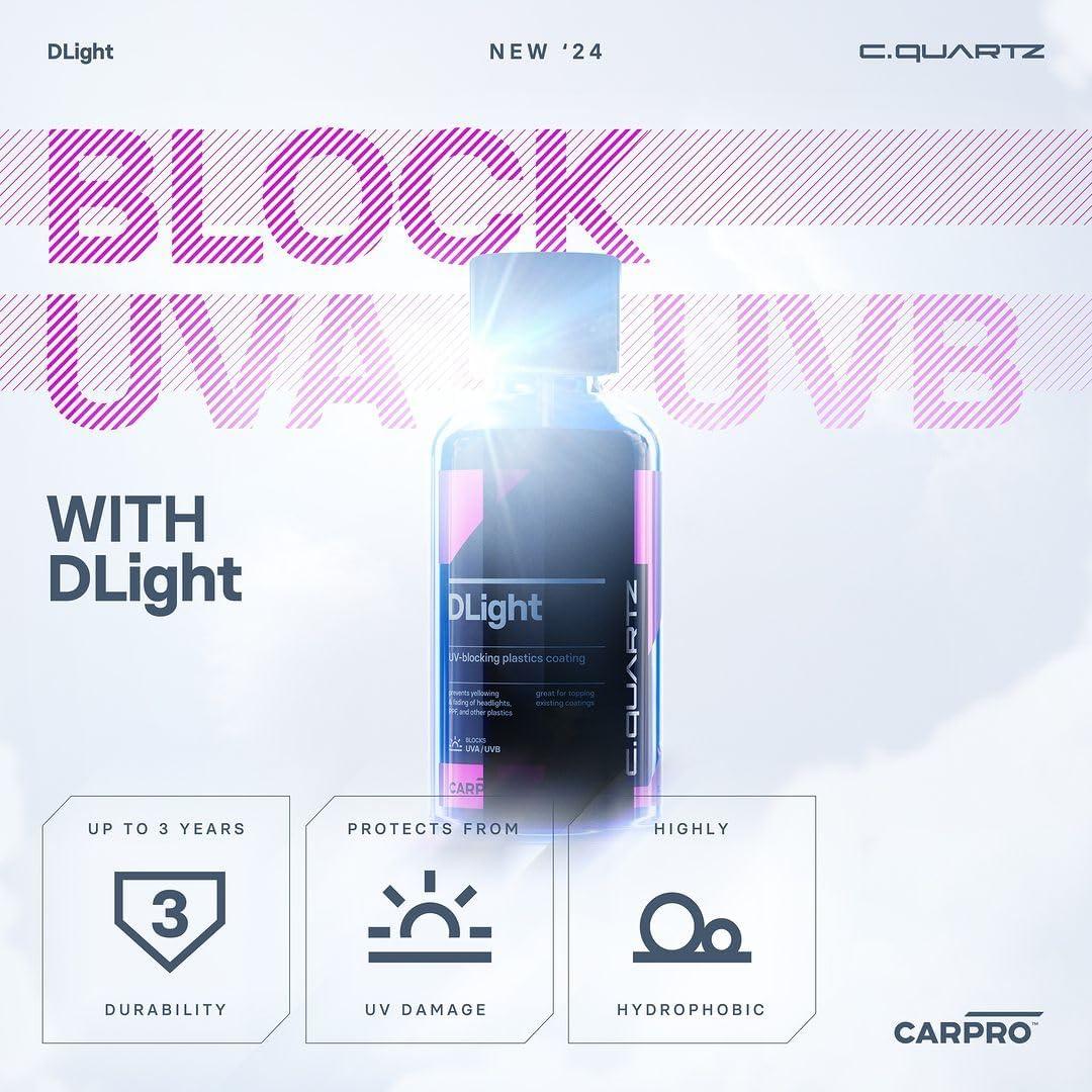 CARPRO CQUARTZ DLight 30ml - Recubrimiento Cerámico UV
