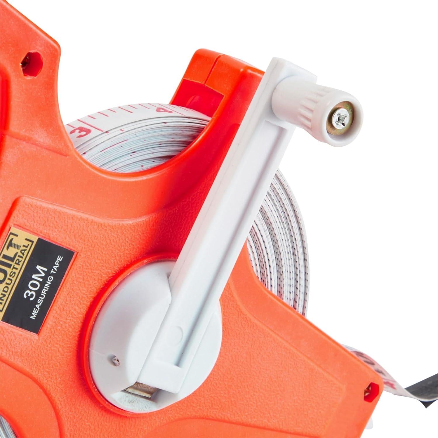 Cinta Métrica Retráctil Juvo Plus 30 Metros Doble Cara