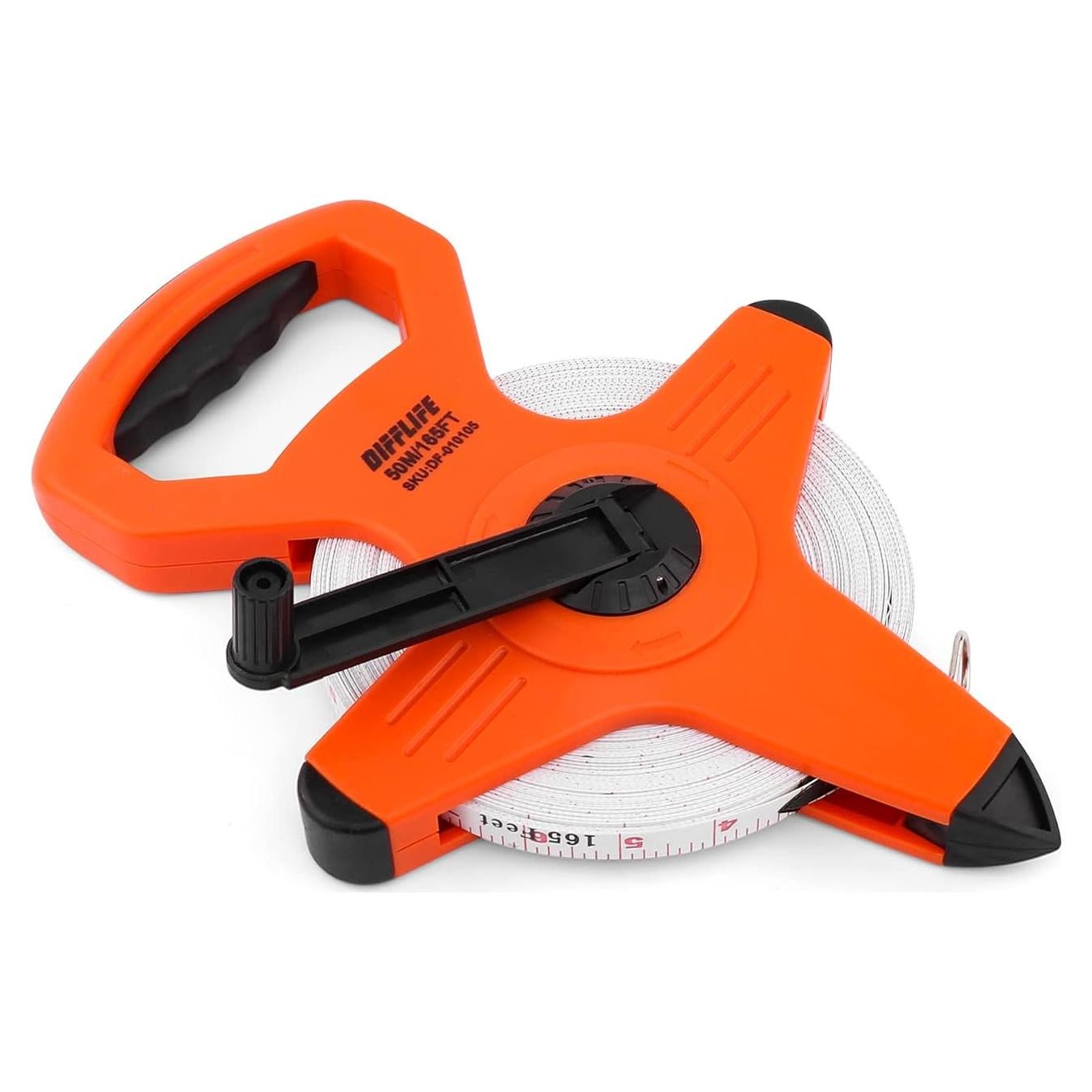 Cinta Métrica de Fibra de Vidrio 50m Doble Cara DIFFLIFE