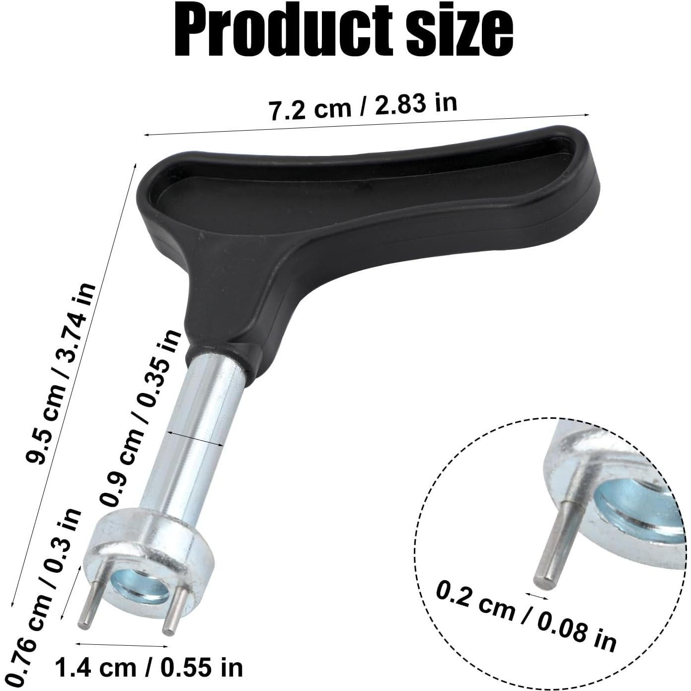 Llave para Picos de Zapatos de Golf Gosknor - Ergonomía y Durabilidad