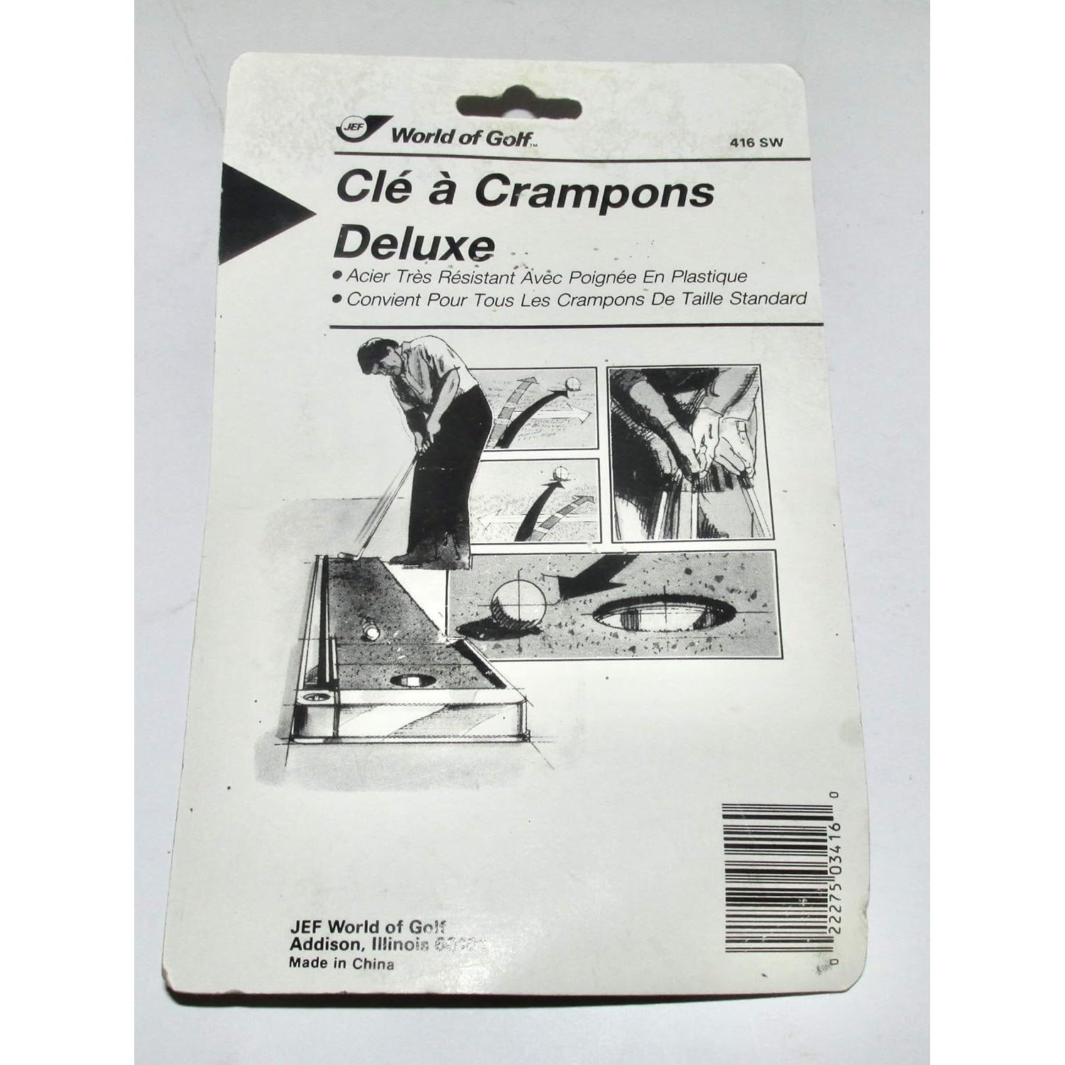 Jef World of Golf Gifts and Gallery, Inc. Standard Spike Wrench (Colors May Vary)