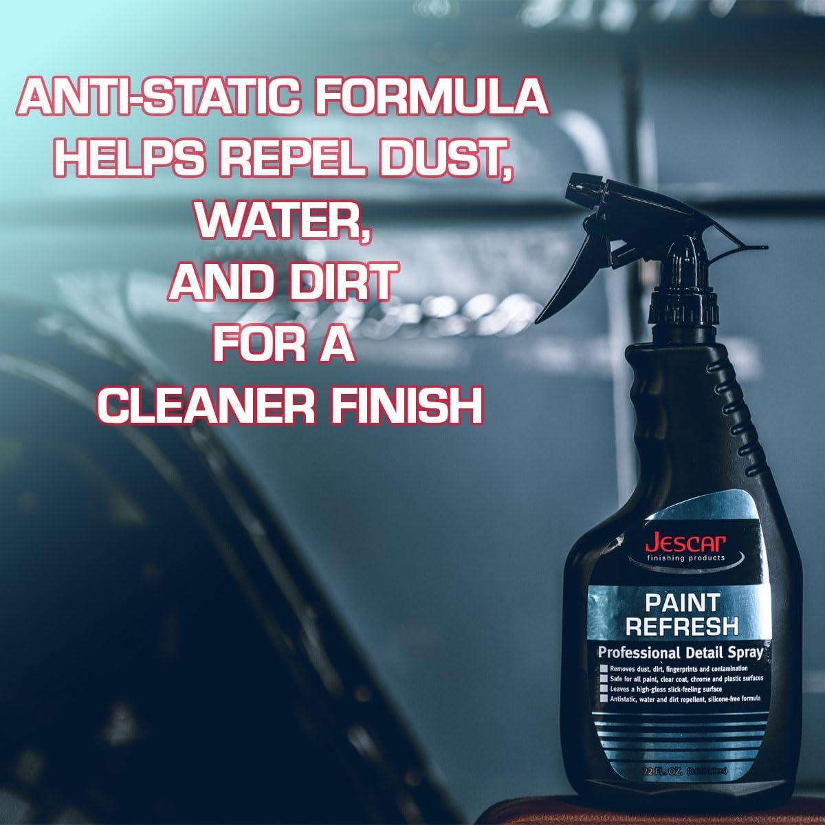 Jescar Paint Refresh Spray 650ml - Detallador Rápido Brillo Alto