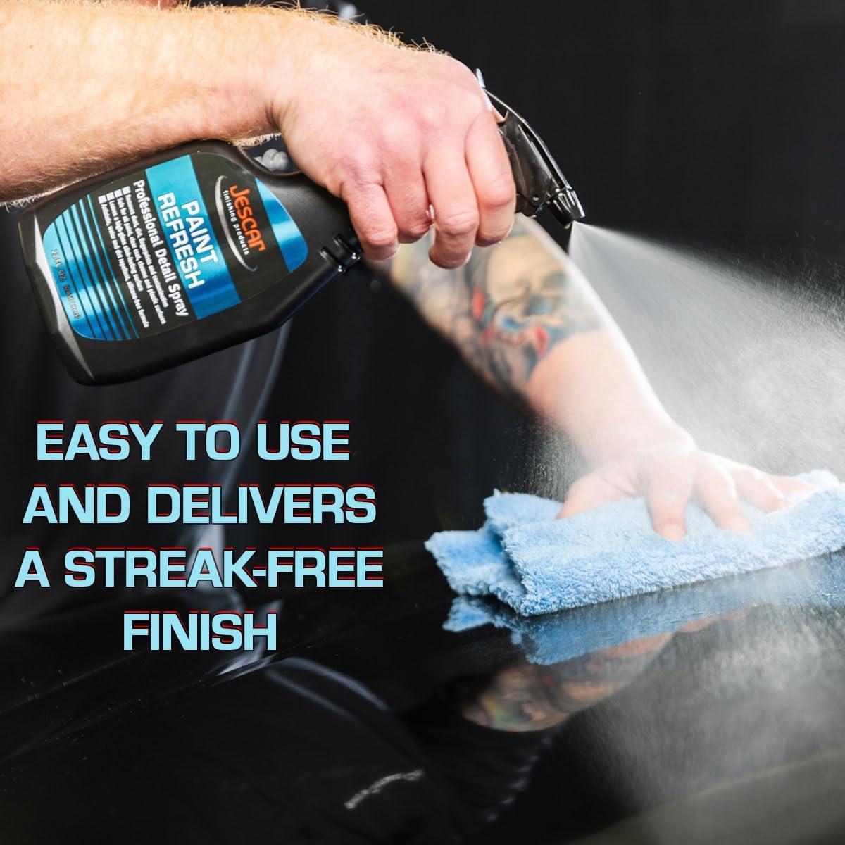 Jescar Paint Refresh Spray 650ml - Detallador Rápido Brillo Alto