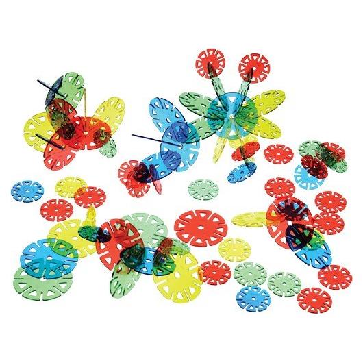 Juego Constructivo 350 piezas Cristal Set de Chips 300 Conectores