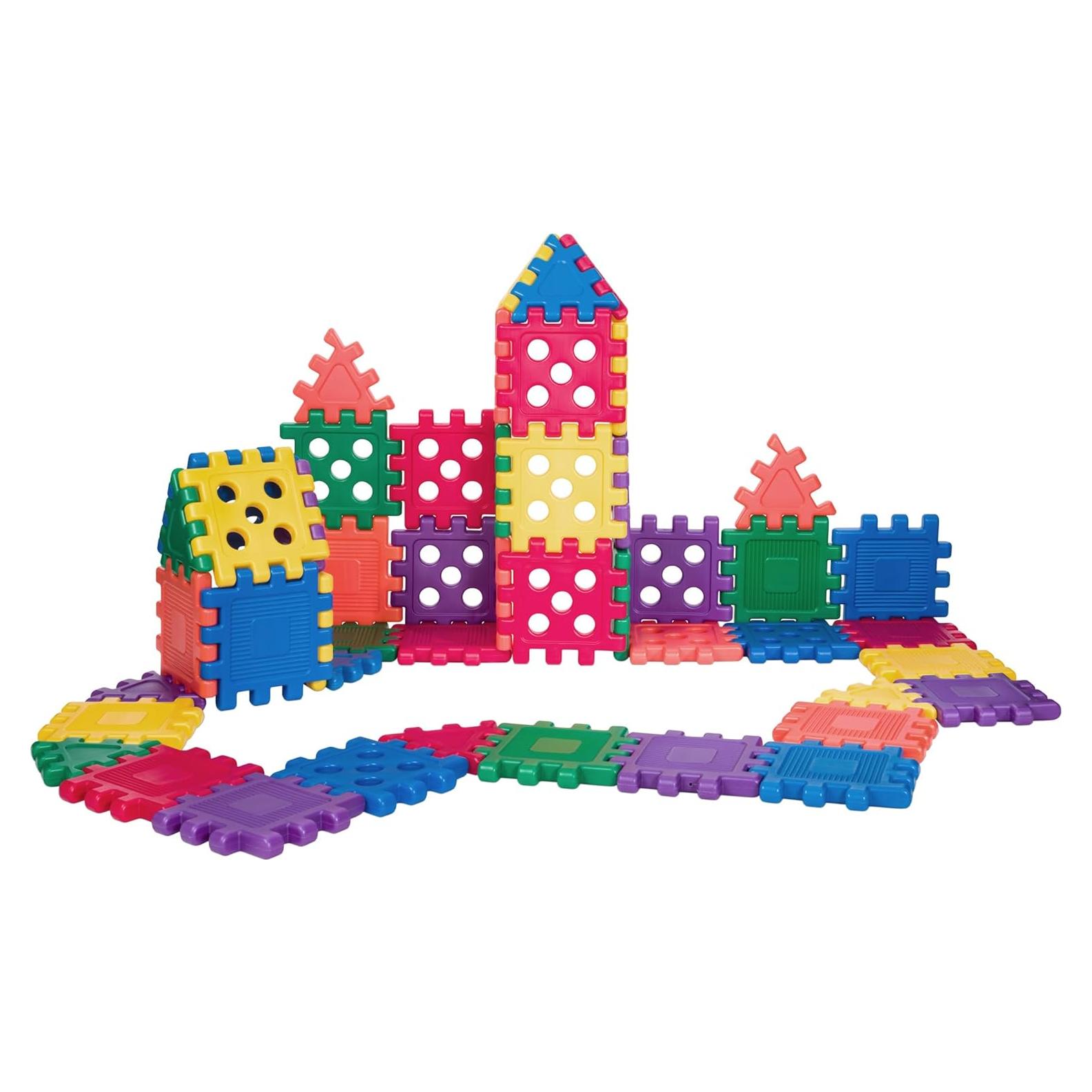 Bloques Waffle Careplay - Set de 48 Piezas para Niños