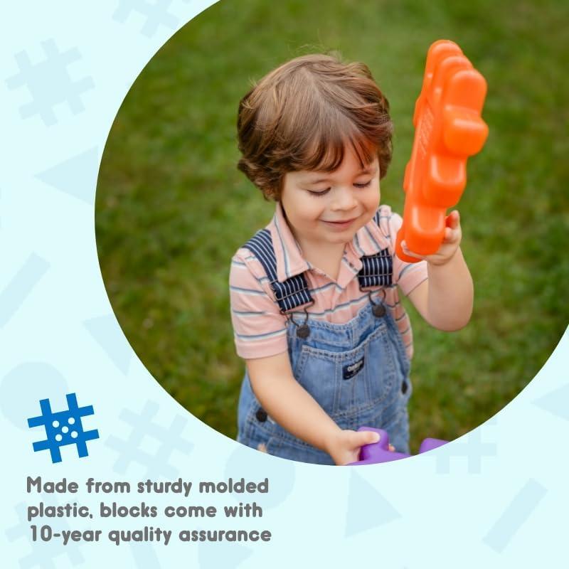 Bloques Waffle Careplay - Set de 48 Piezas para Niños