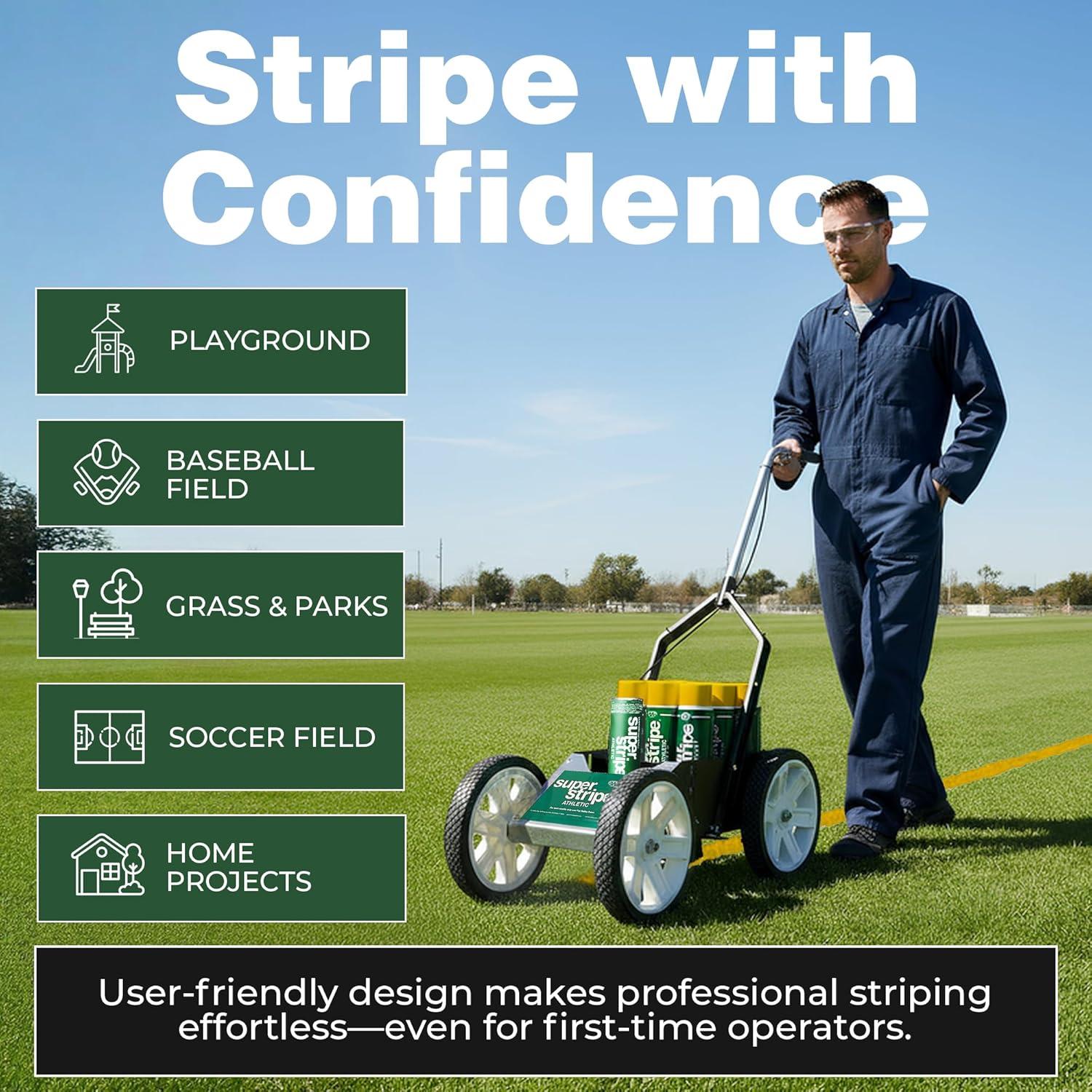 Kit de Marcado de Campo Fox Valley con 12 Latas de Pintura