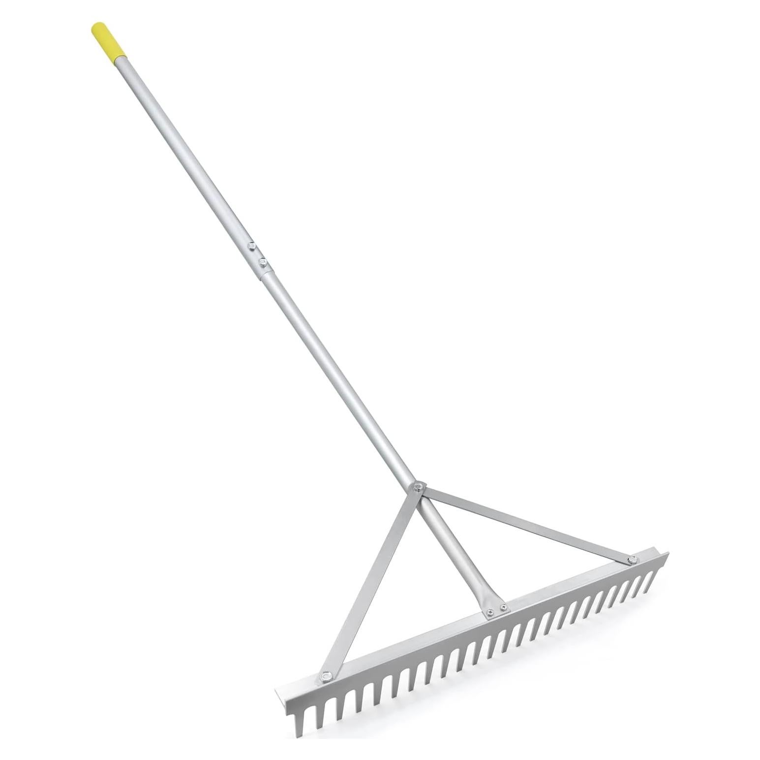 Rastrillo de Paisaje Colwelt 24 Púas Aluminio 60.96 cm