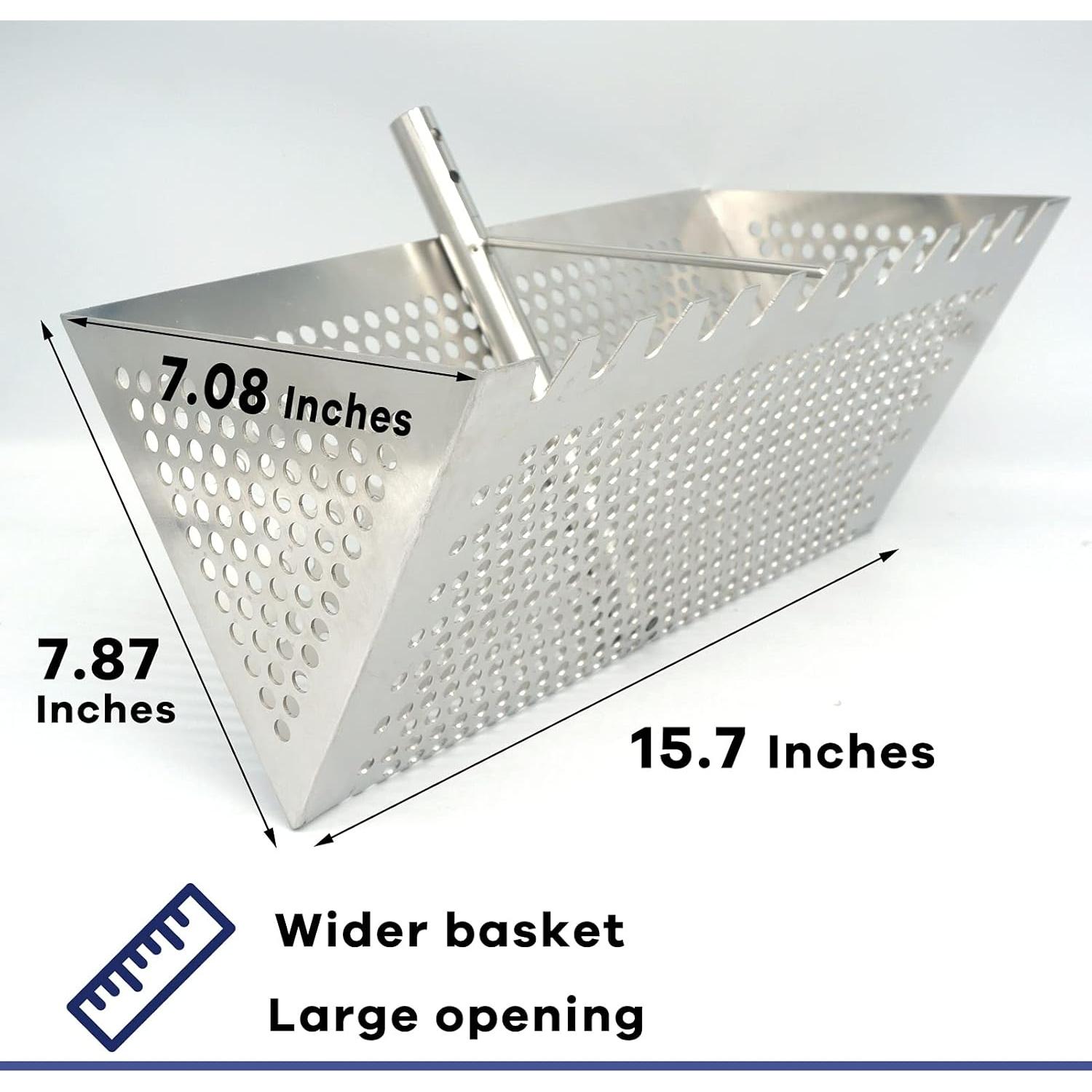 Rastrillo de Arena Comfornia 55" Acero Inoxidable Plegable
