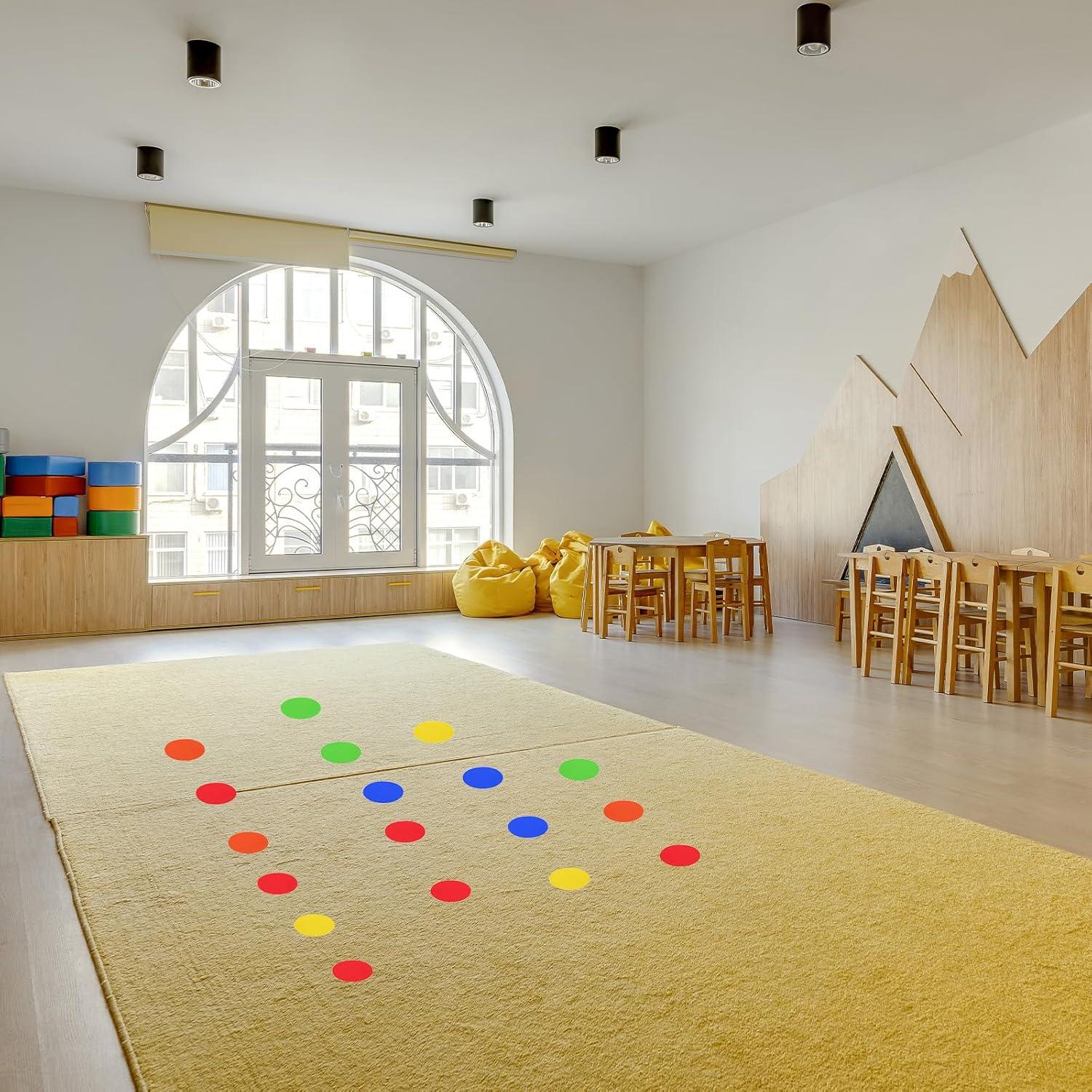 Puntos Marcadores de Alfombra PATIKIL 5cm Verde - Paquete 48