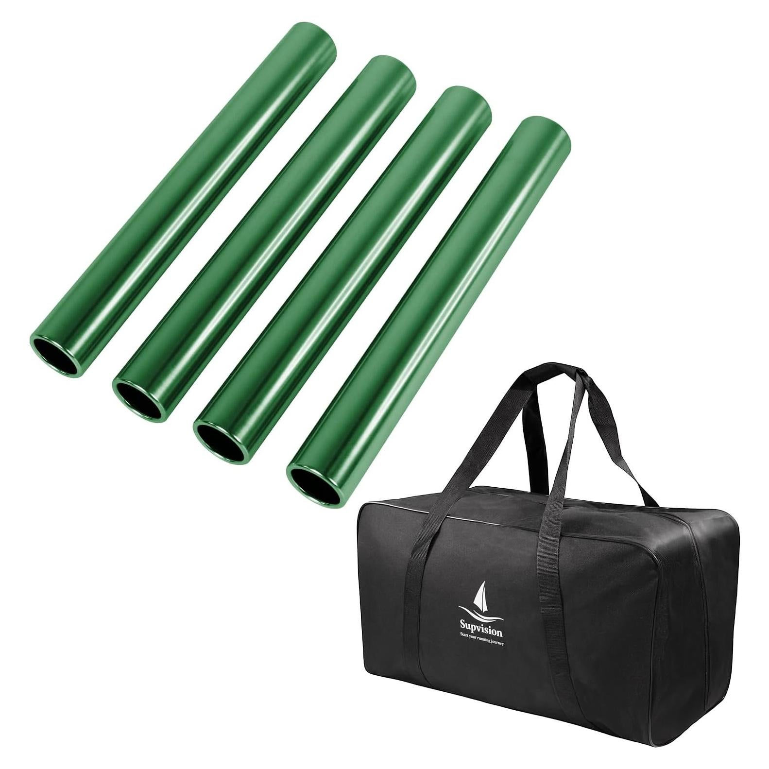 Conjunto de Testigos de Relevos Supvision 4 Piezas Aluminio con Bolsa 54L