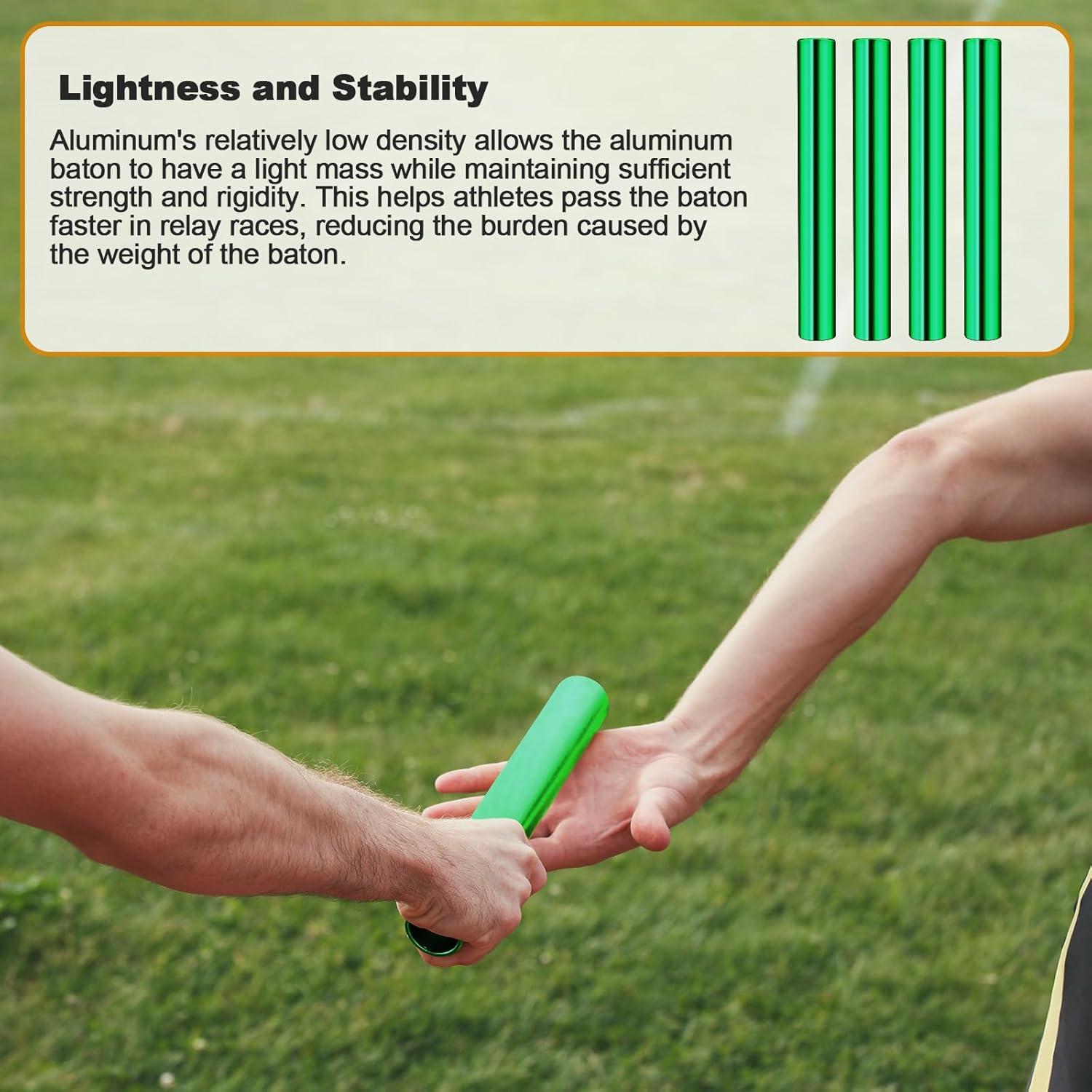 Conjunto de Testigos de Relevos Supvision 4 Piezas Aluminio con Bolsa 54L