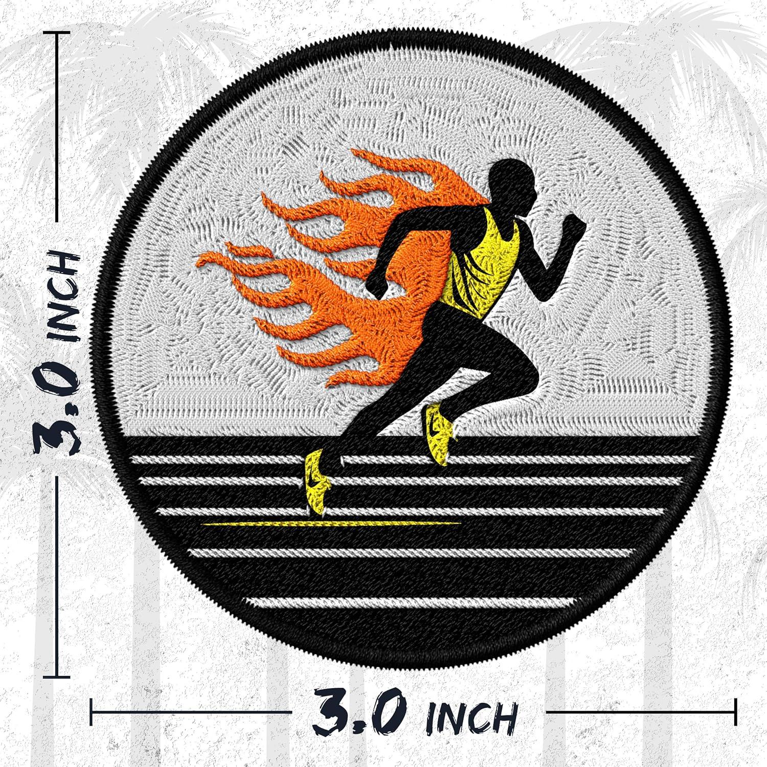 Parche Bordado Deportivo Multicolor No Thorns Media 7.6cm