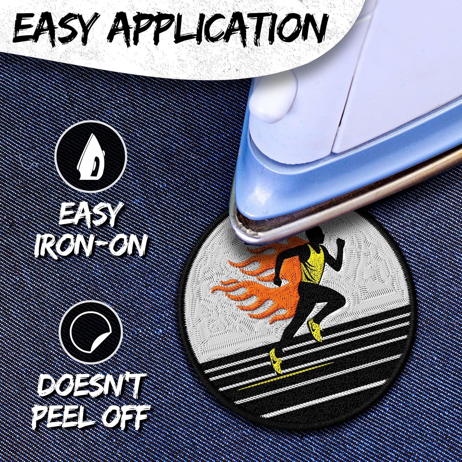 Parche Bordado Deportivo Multicolor No Thorns Media 7.6cm