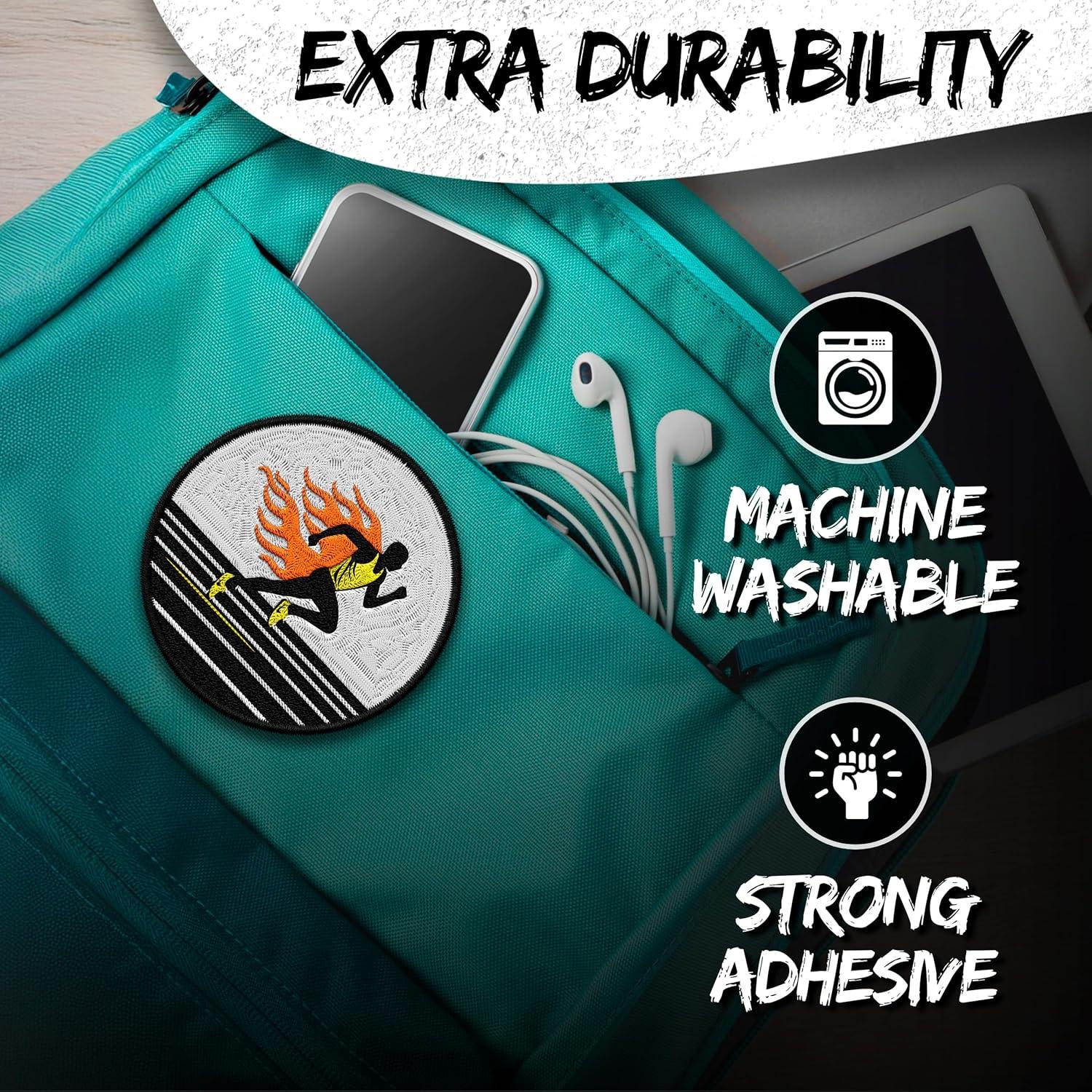 Parche Bordado Deportivo Multicolor No Thorns Media 7.6cm