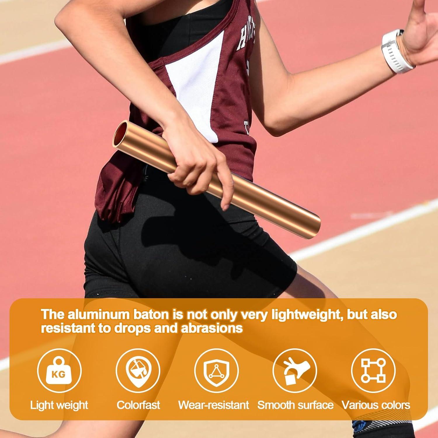 Conjunto de Testigos de Relevos Supvision 4Pcs Aluminio + Bolsa 54L