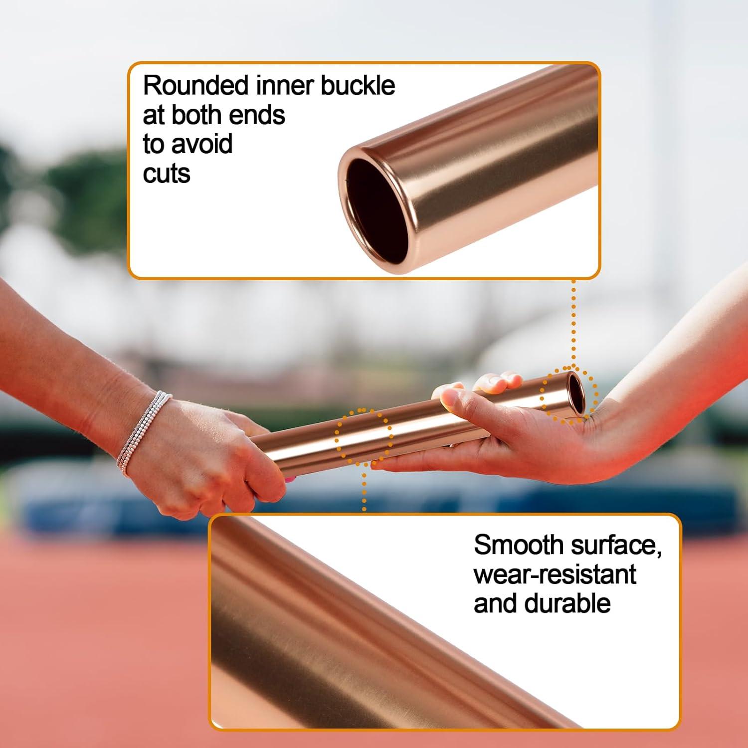 Conjunto de Testigos de Relevos Supvision 4Pcs Aluminio + Bolsa 54L