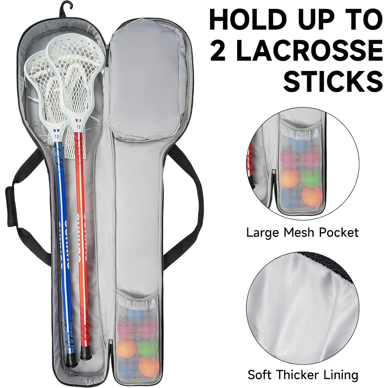 Bolsa de Lacrosse Jaffzora con Compartimento para Zapatos Talla 16