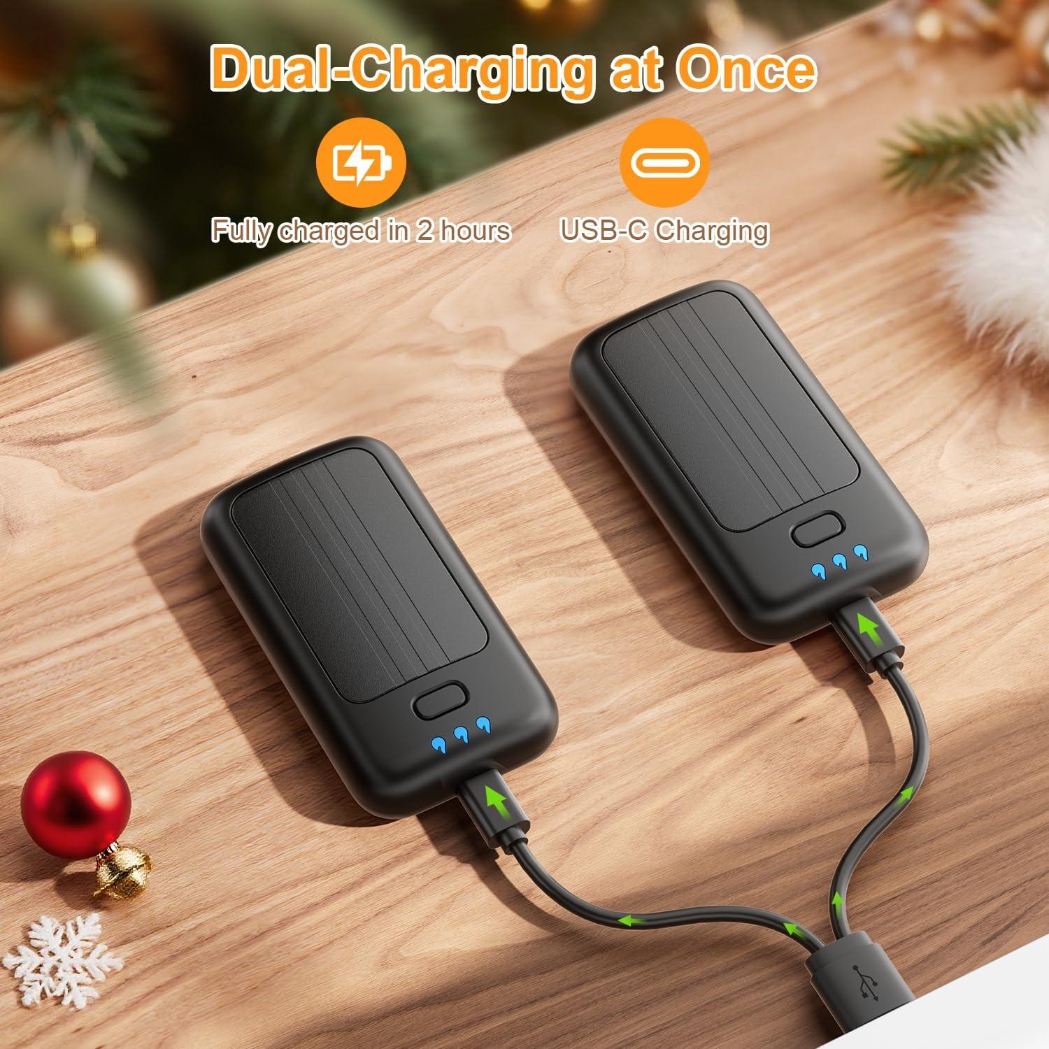 Calentadores de Manos Eléctricos HHKDD S05 - Paquete de 2