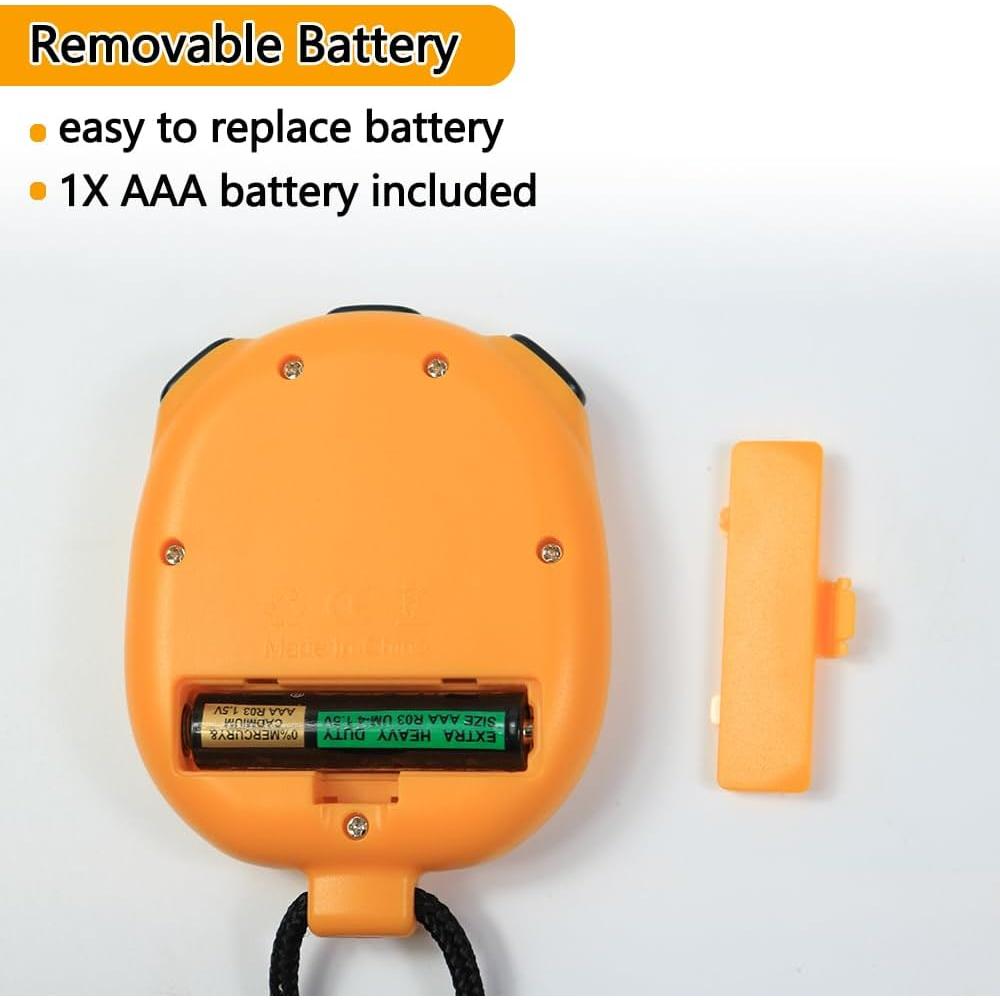 Cronómetro Digital MUSHPORT - Paquete de 2 con Pantalla Grande
